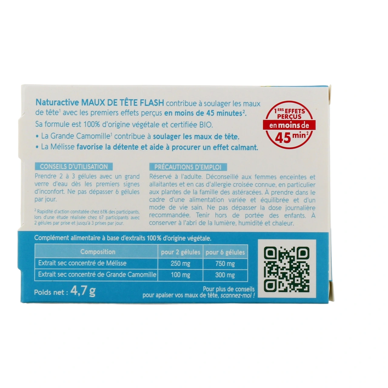 Naturactive Maux de tête - Vue 4