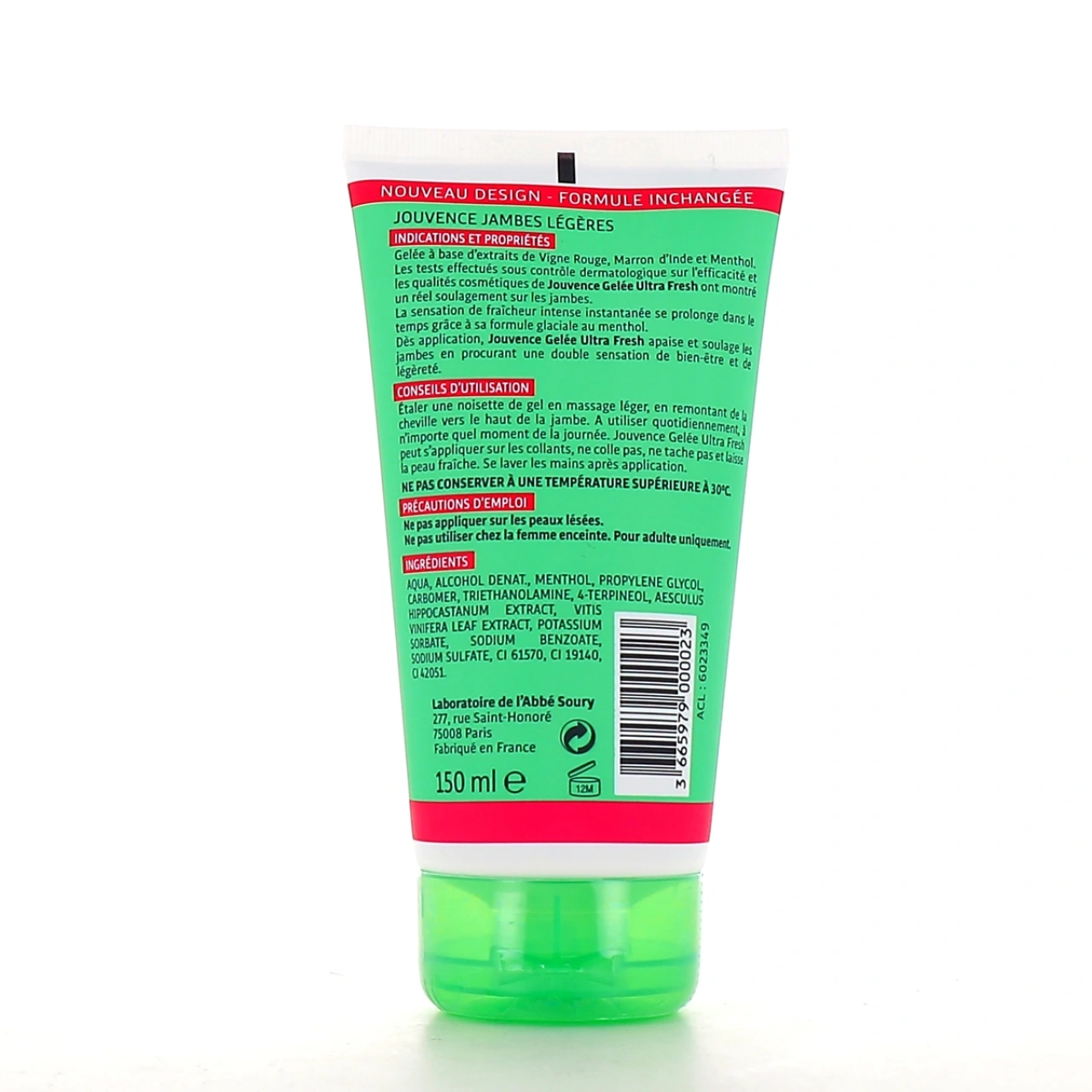 Jouvence Gelée Ultra Fresh Jambes Légères - Vue 5