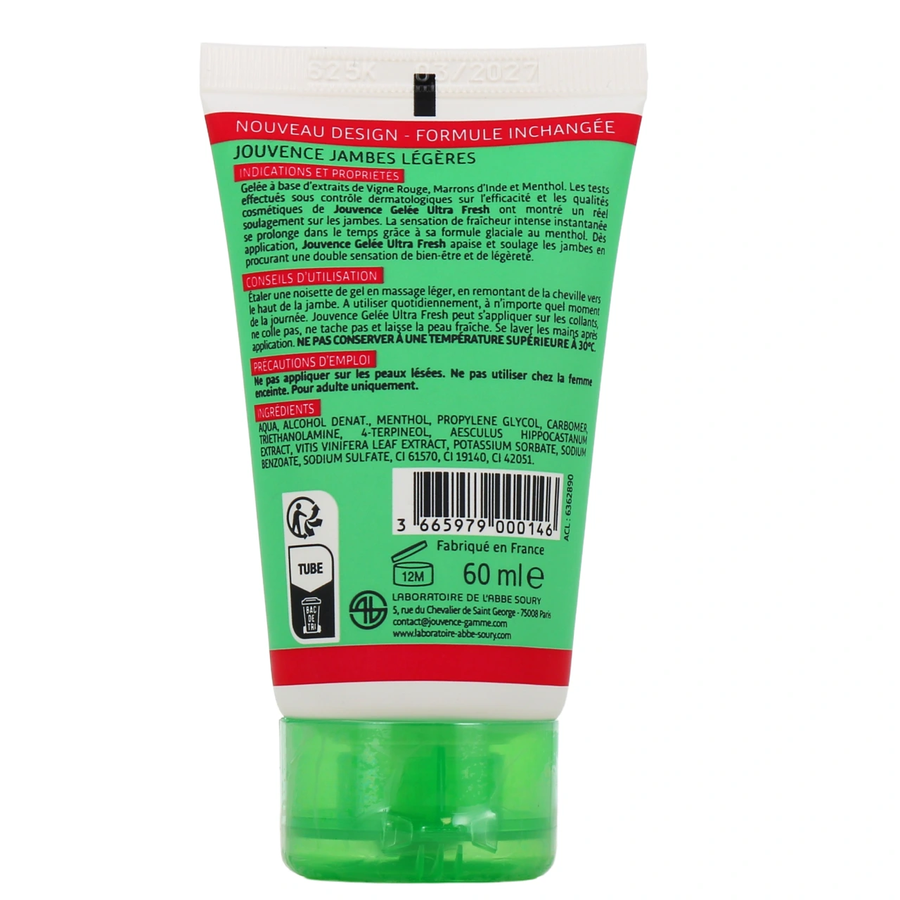 Jouvence Gelée Ultra Fresh Jambes Légères - Vue 3