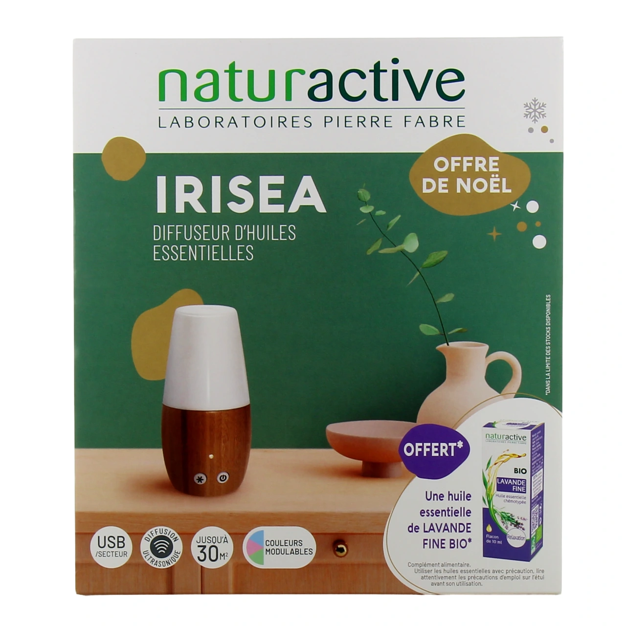 Naturactive Irisea Diffuseur d'huiles essentielles - Vue 3