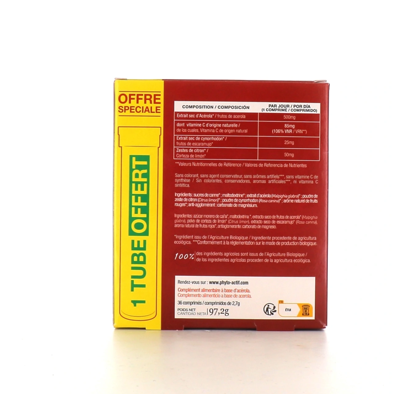 Phyto-Actif Acerola 500 Bio - Vue 5