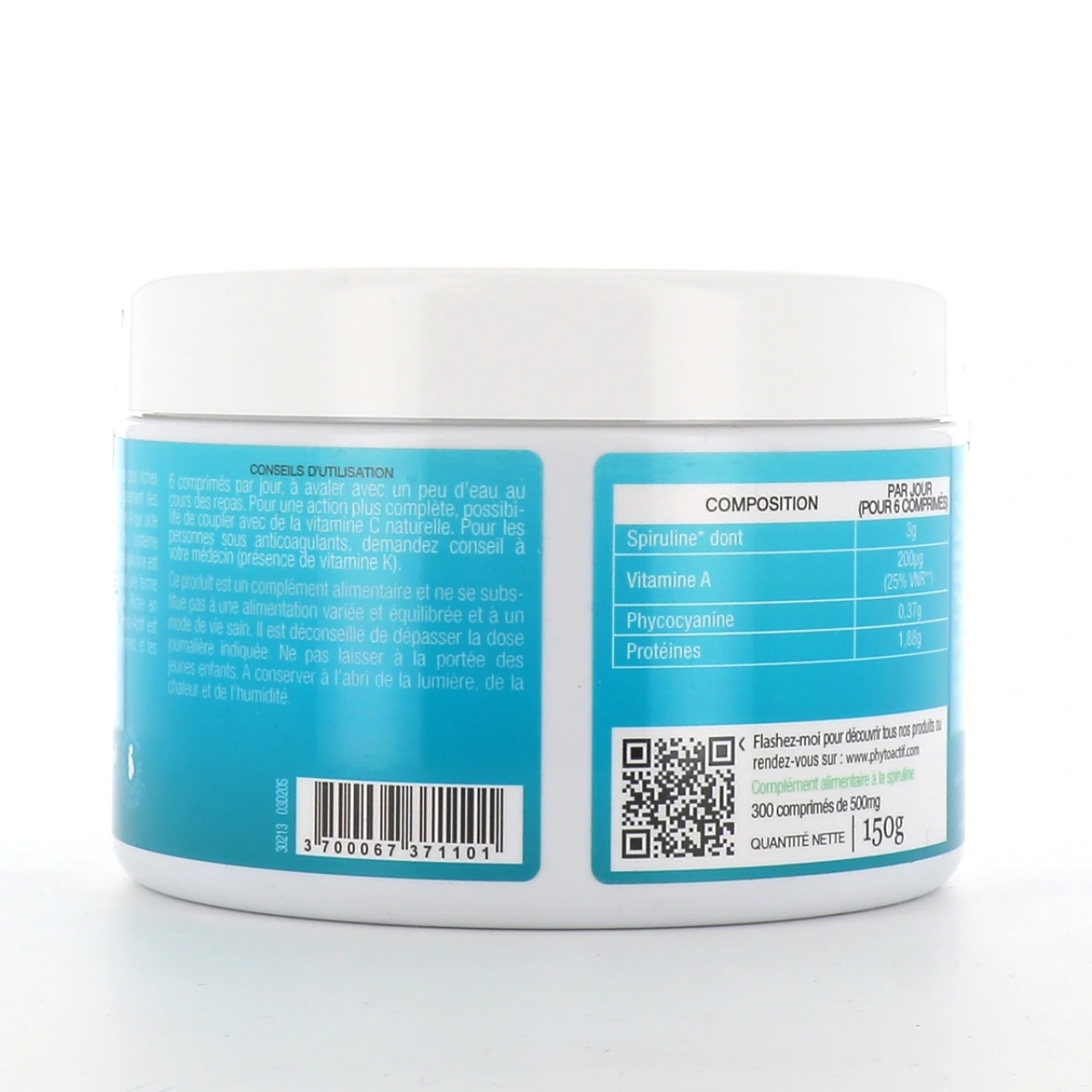 Phyto-Actif Spiruline AB comprimés - Vue 5