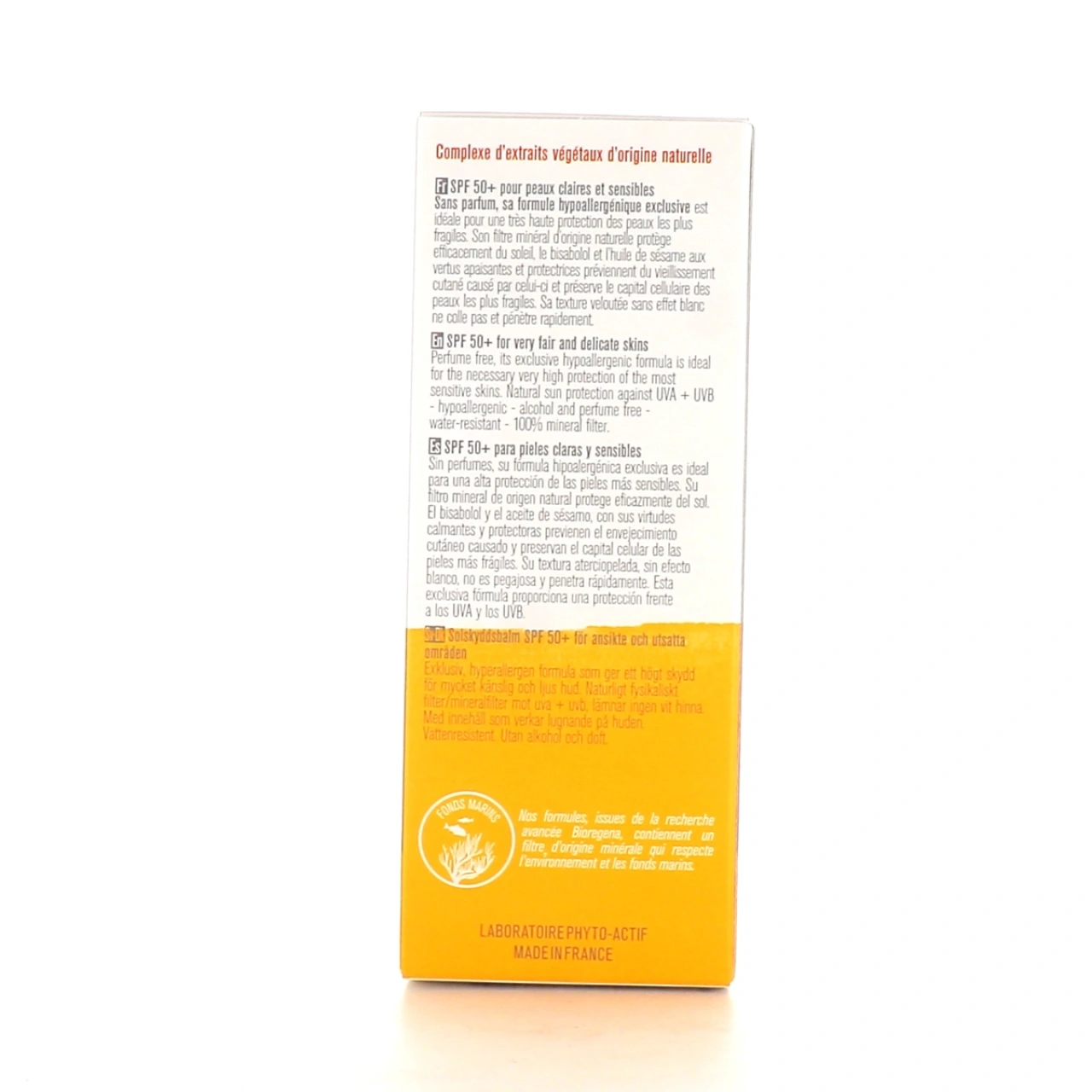 Bioregena Baume Solaire Visage Bio SPF 50+ - Vue 2