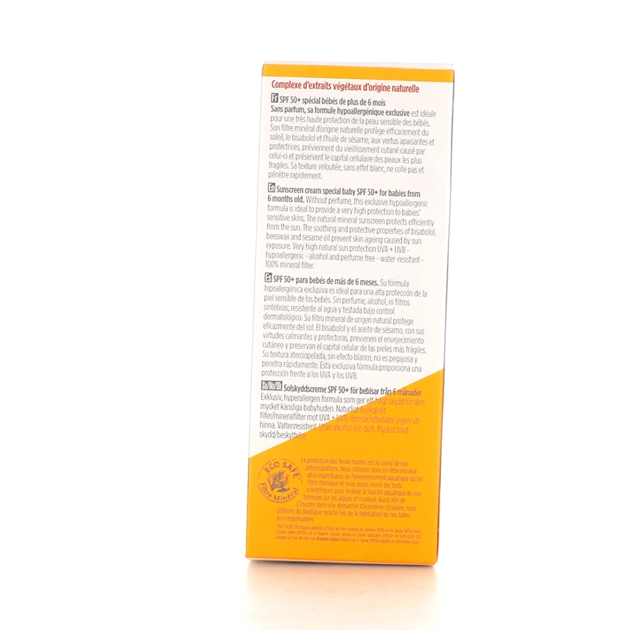 Bioregena Crème Solaire Bio Bébé SPF 50+ - Vue 2