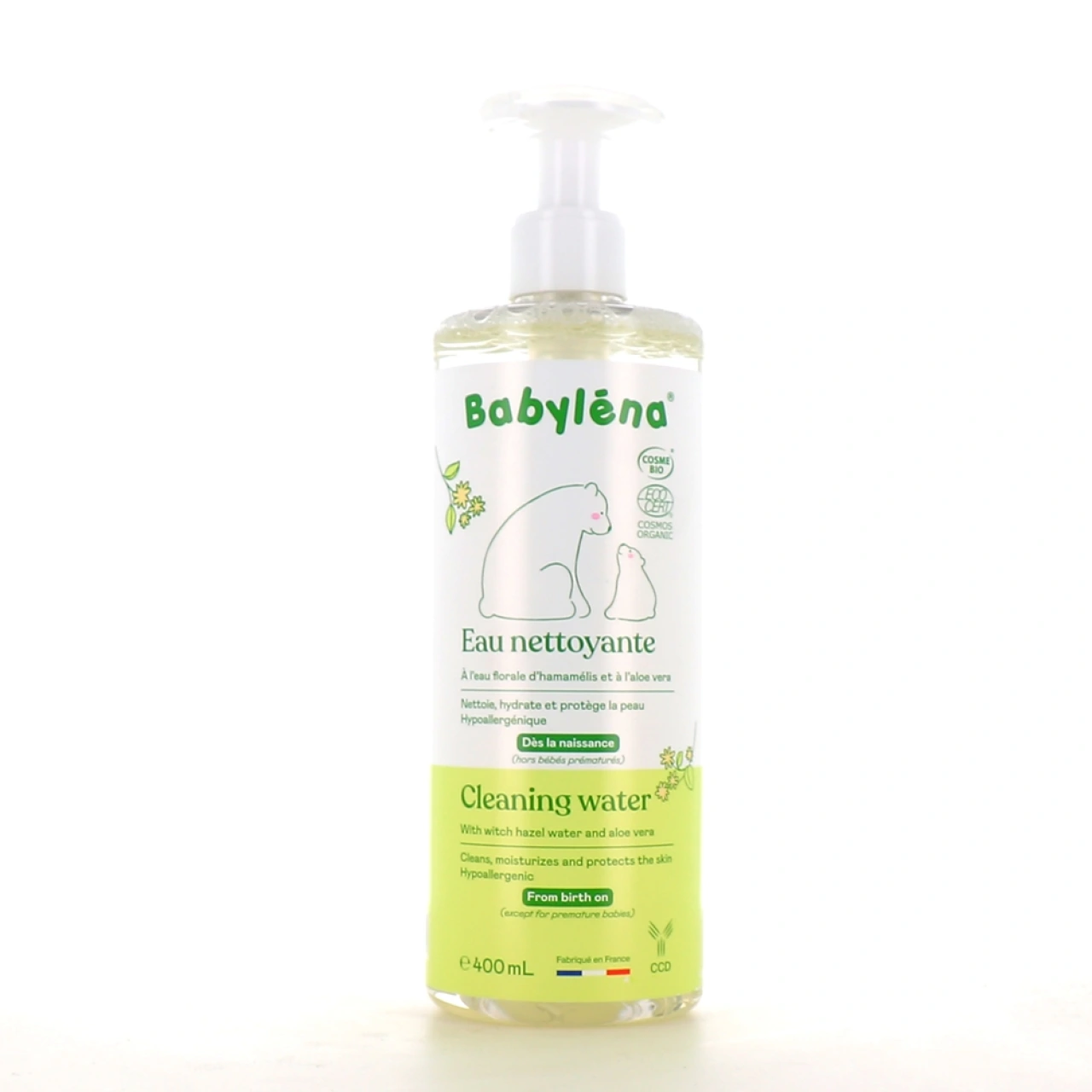 Babyléna Eau Nettoyante Bio - CCD