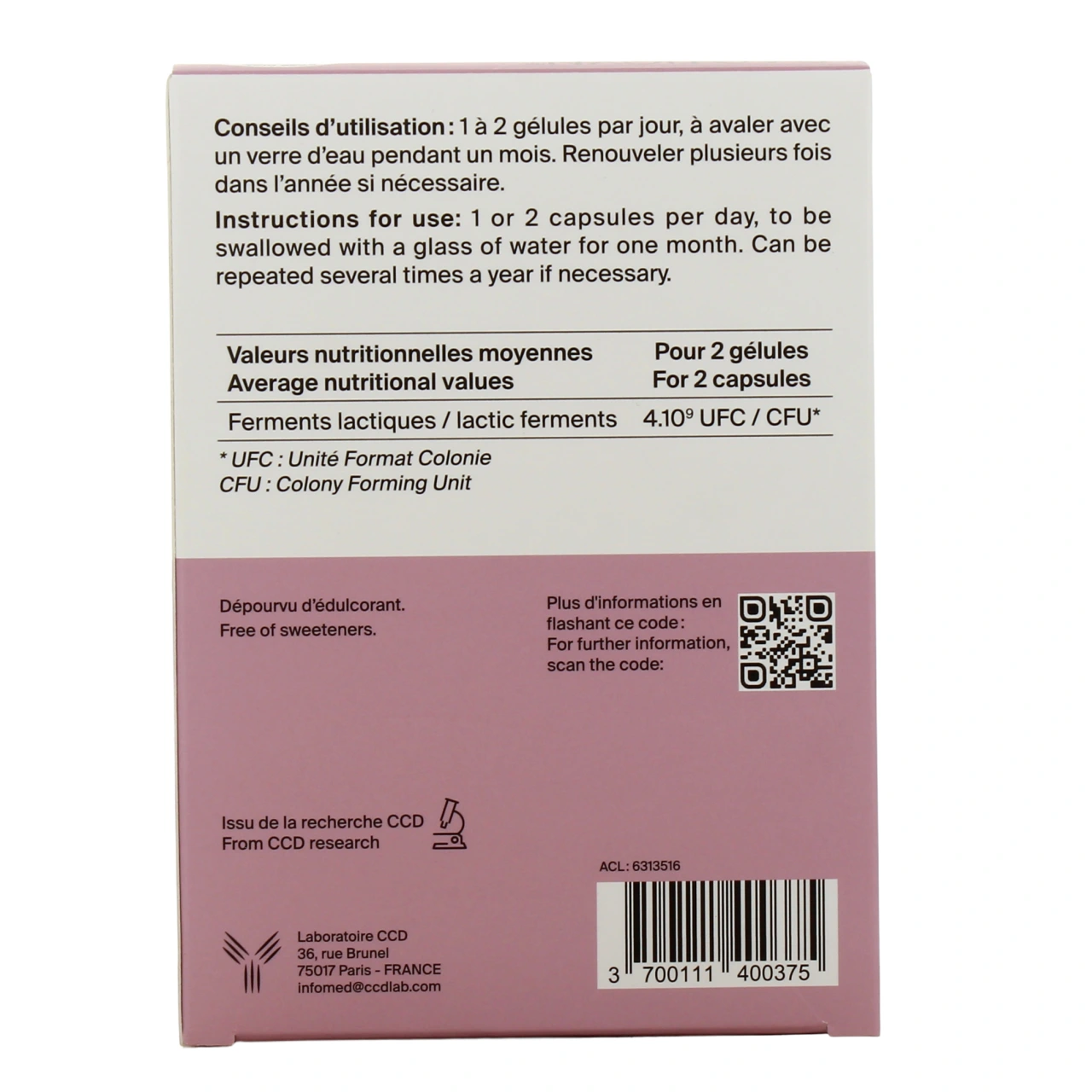 Bactigyn Oral - Vue 3