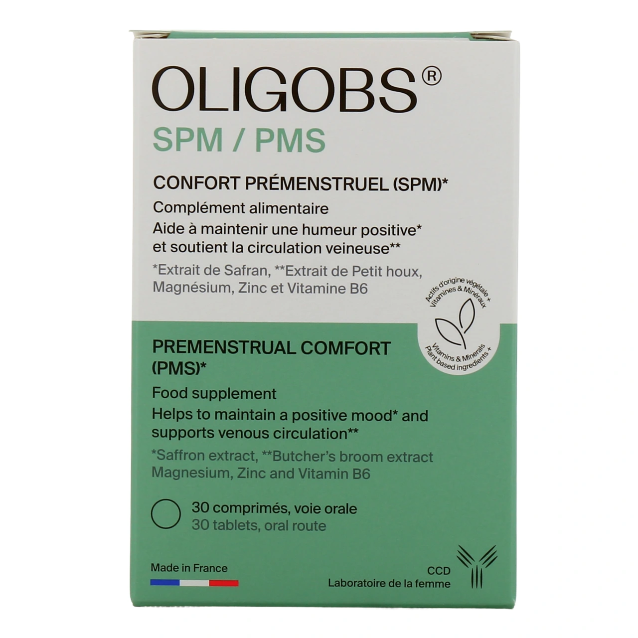 Oligobs SPM Confort Prémenstruel - Vue 2