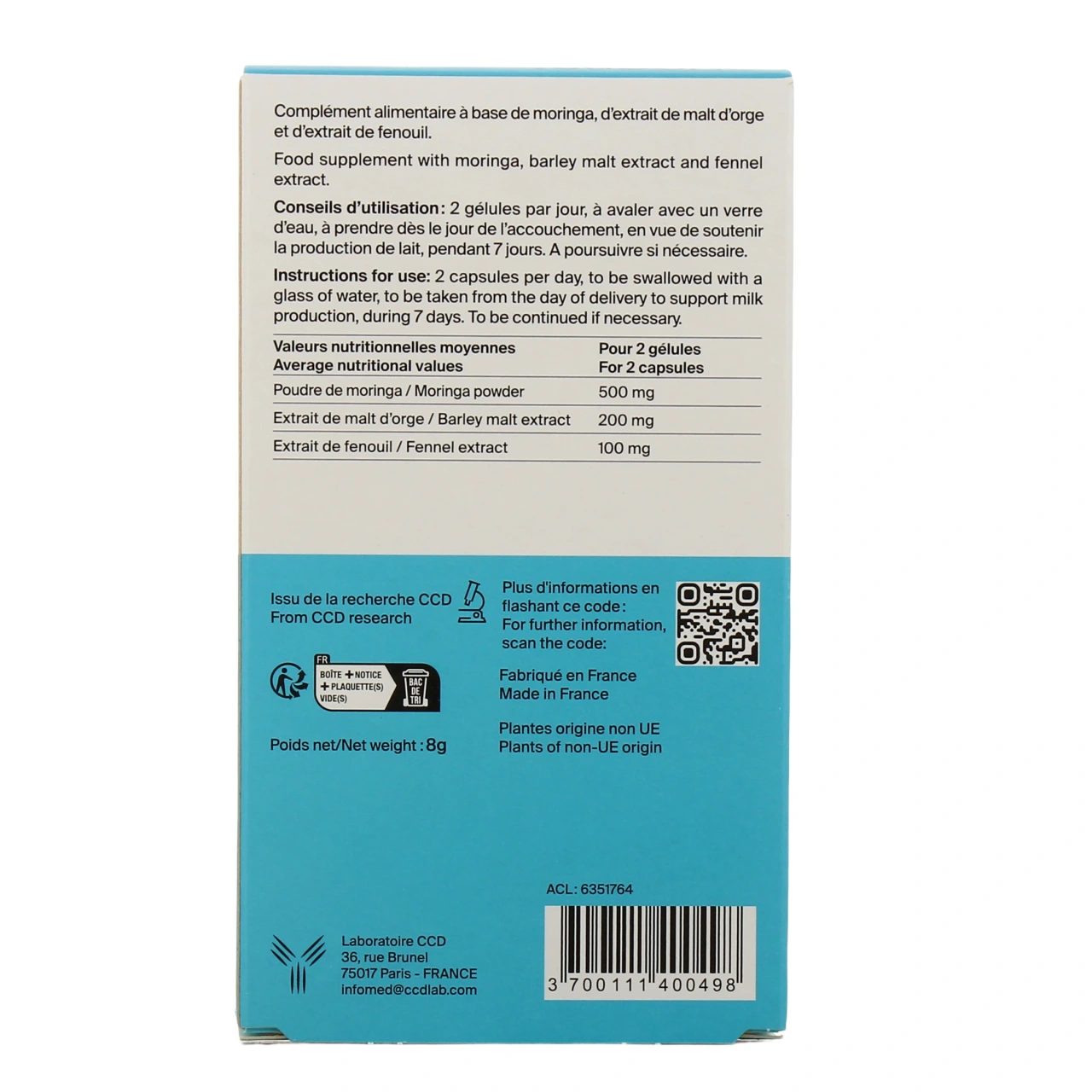 Oligobs Lactation Boost - Vue 3