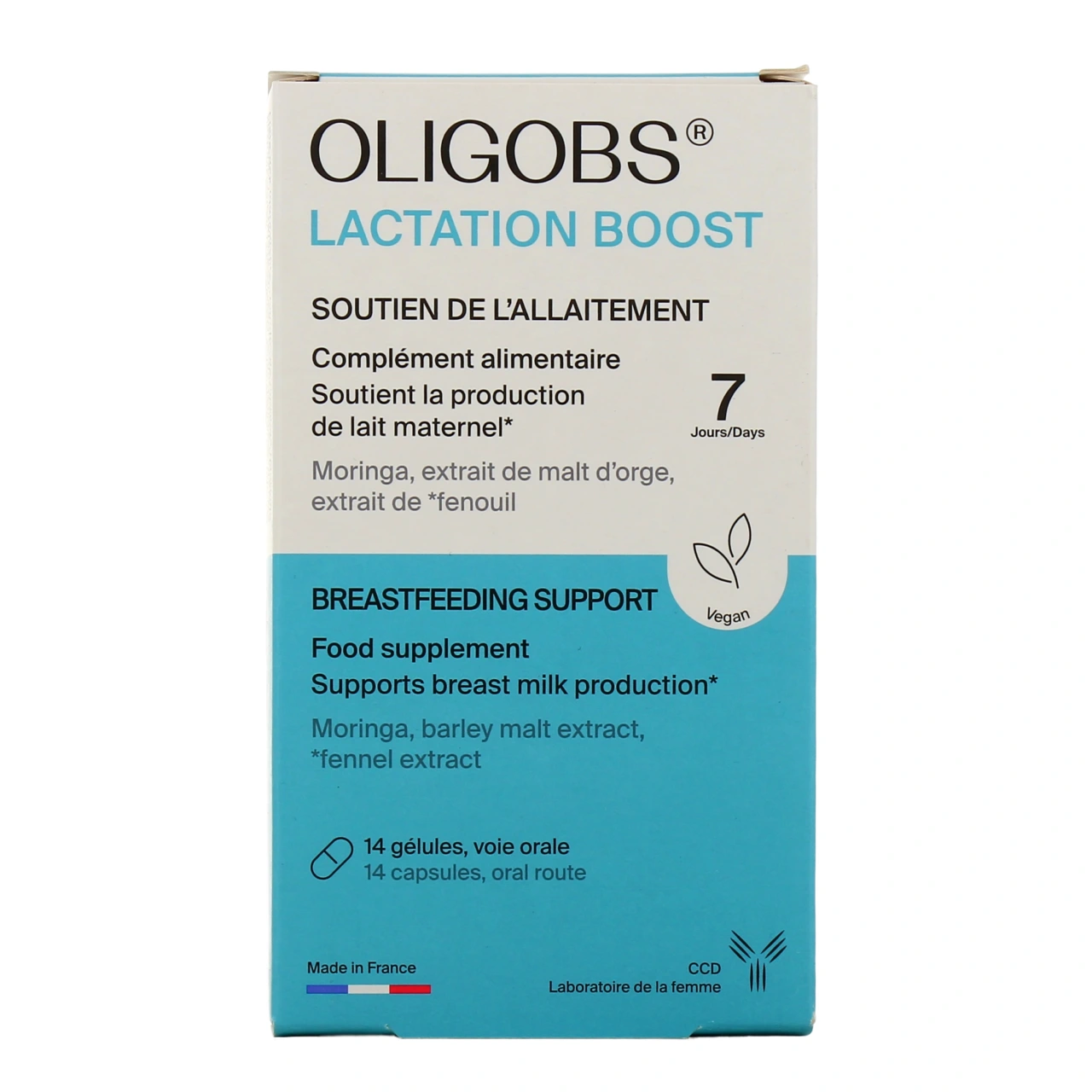 Oligobs Lactation Boost - Vue 2