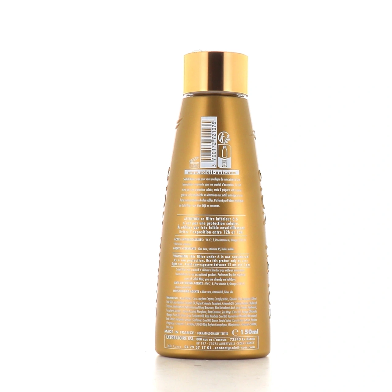 Soleil Noir Lait Vitaminé Bronzage Intense - Vue 4