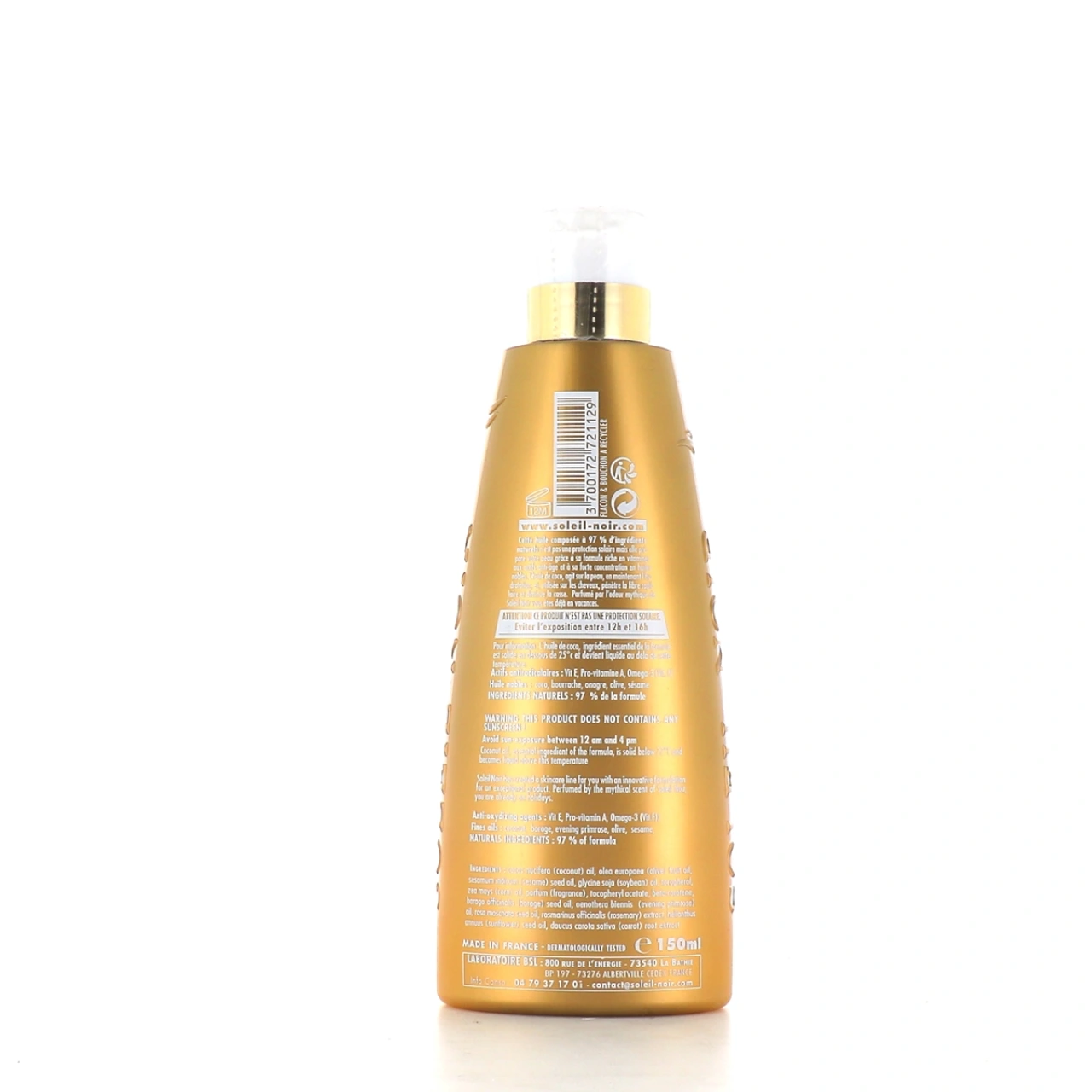 Soleil Noir Huile Vitaminée Ultra Bronzante - Vue 2