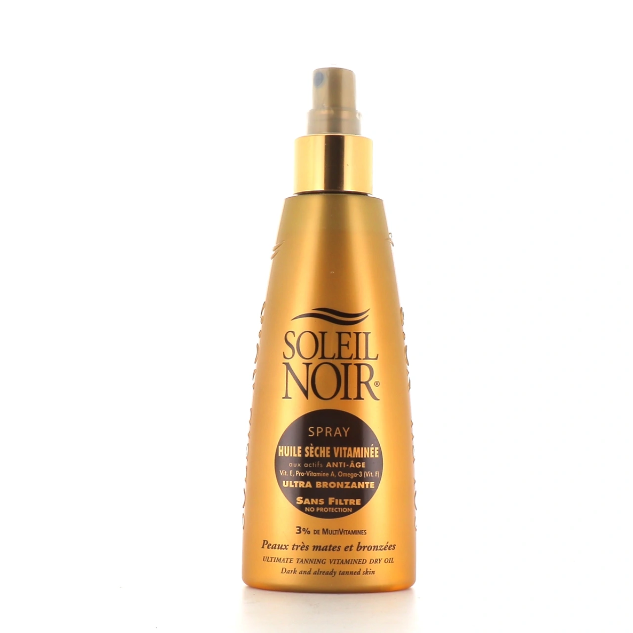 Soleil Noir Spray Huile Sèche Vitaminée Ultra Bronzante - Soleil Noir