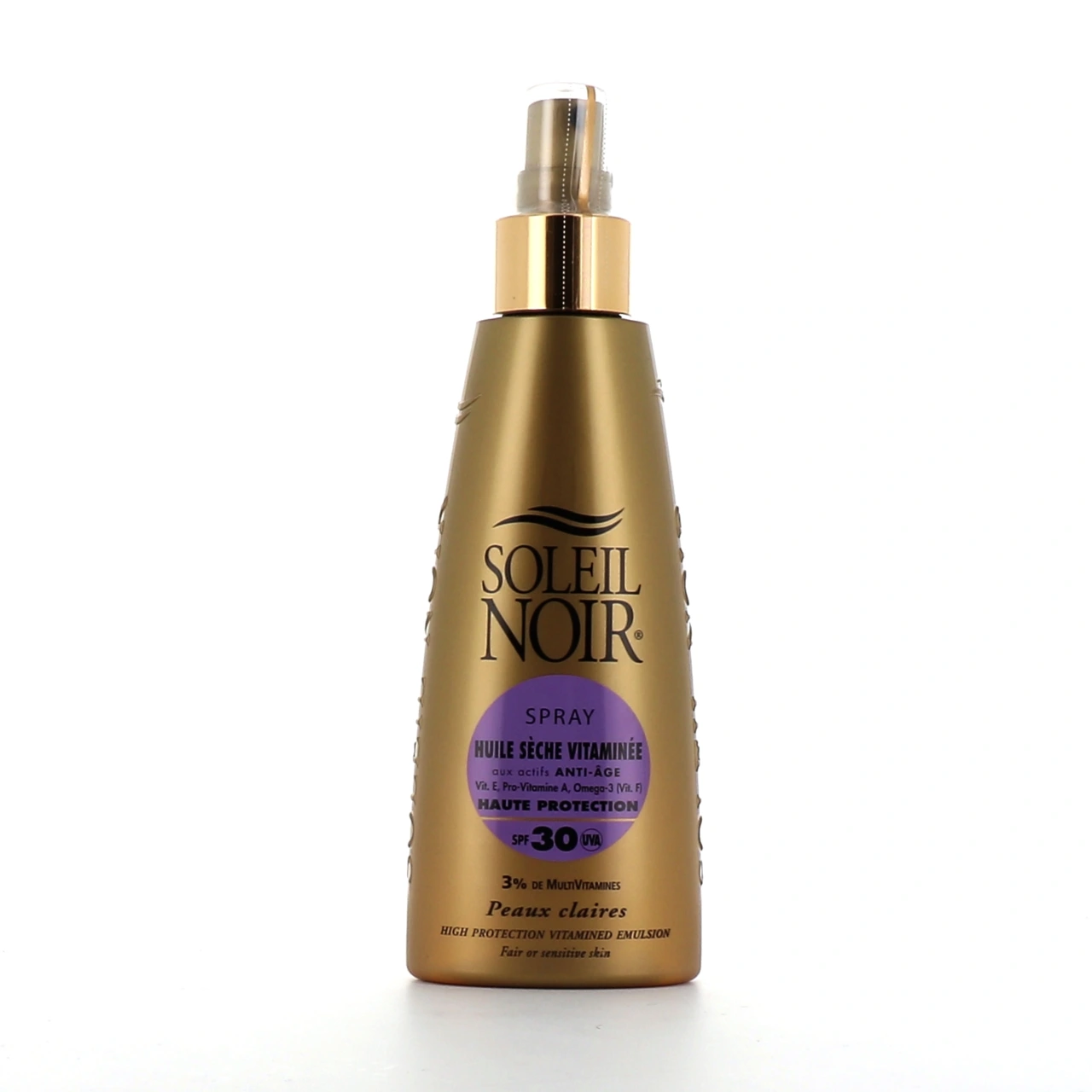 Soleil Noir Spray Huile Sèche Vitaminée SPF 30 - Soleil Noir