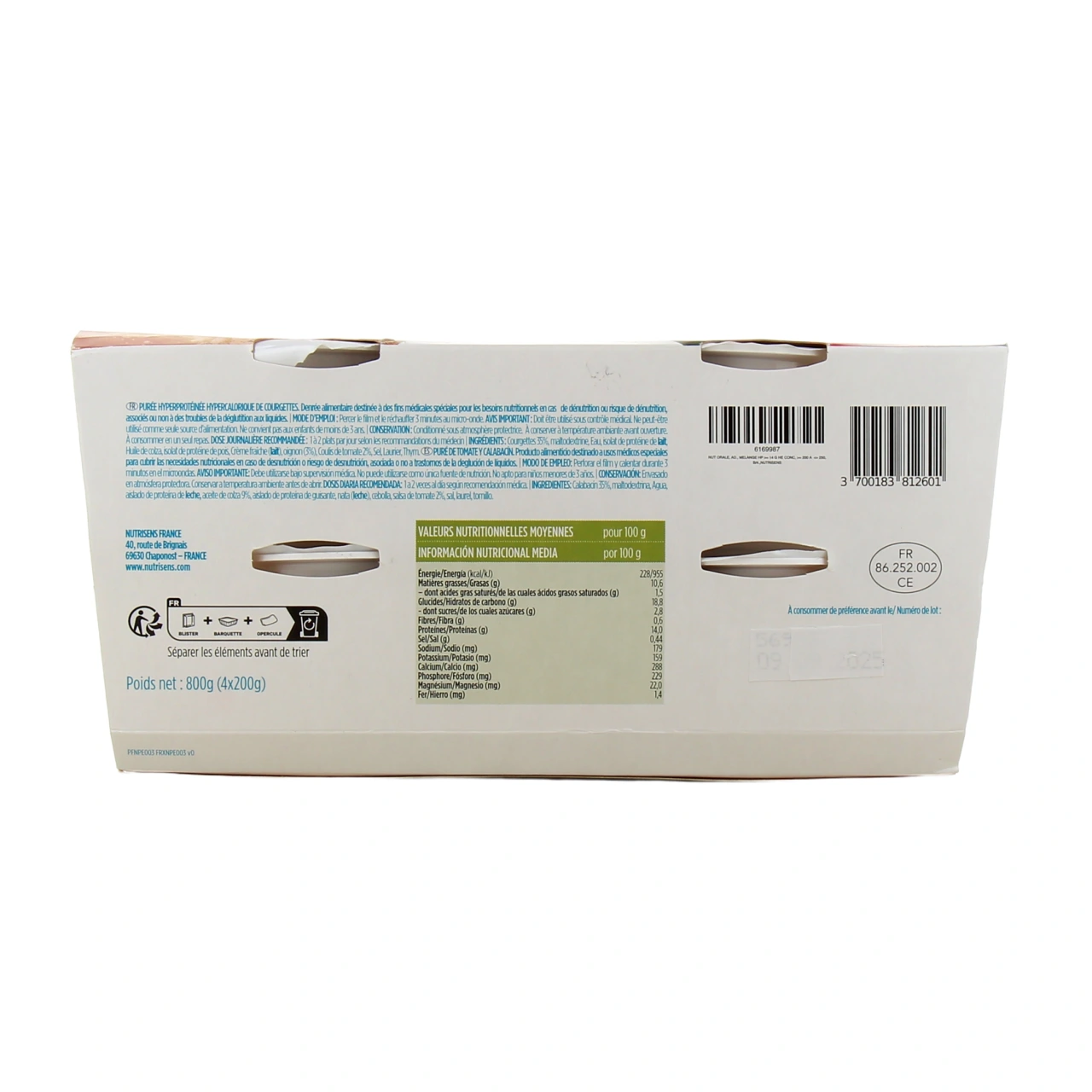 Nutrisens Purée de Légumes - Vue 6
