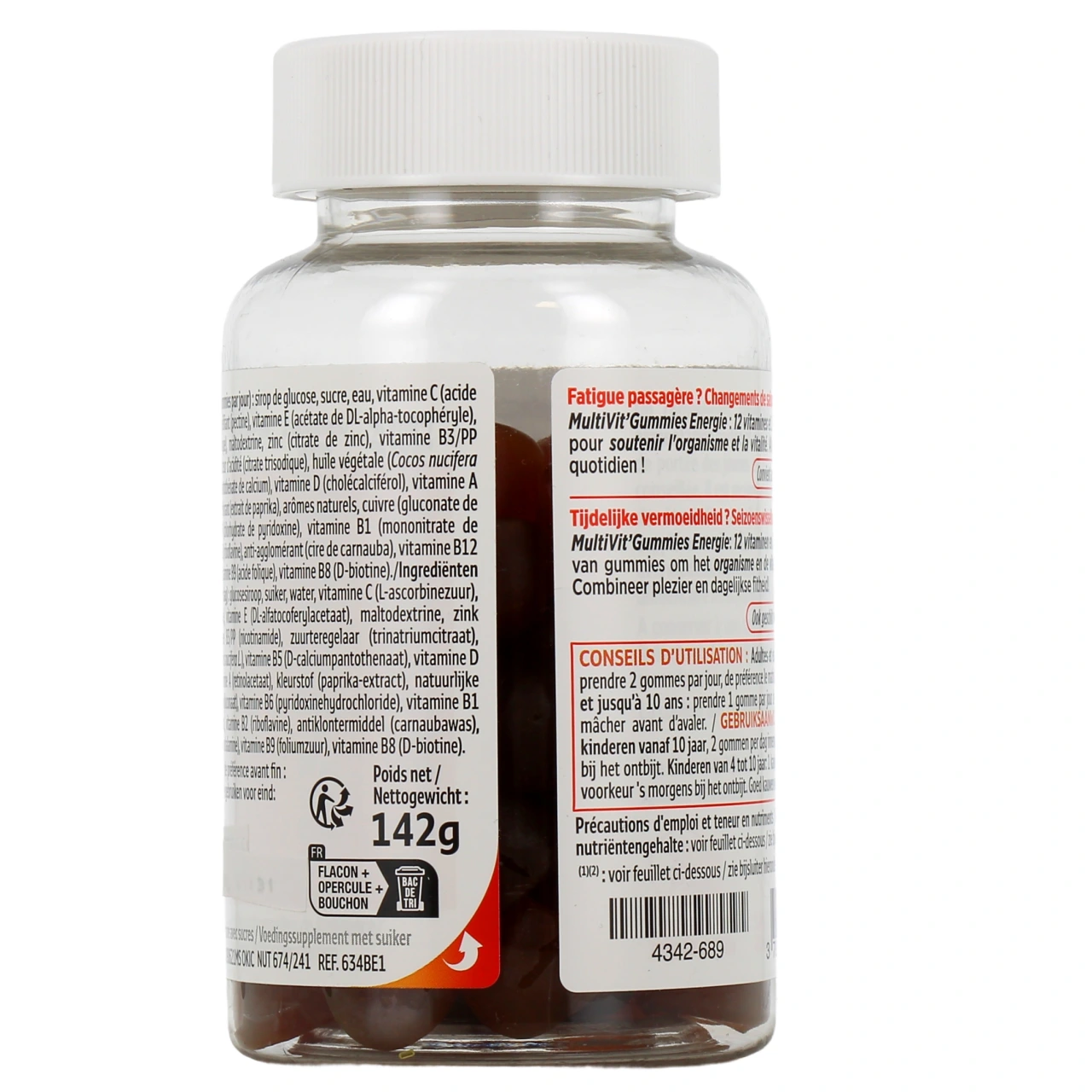 Forté Pharma Multivit' Gummies énergie - Vue 3