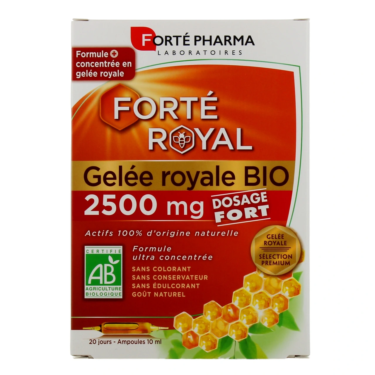 Forté Pharma Gelée Royale Bio 2500 mg - Vue 2