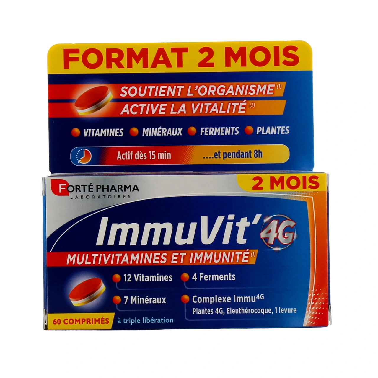 Forté Pharma ImmuVit' 4G Multivitamines et Immunité - Vue 7