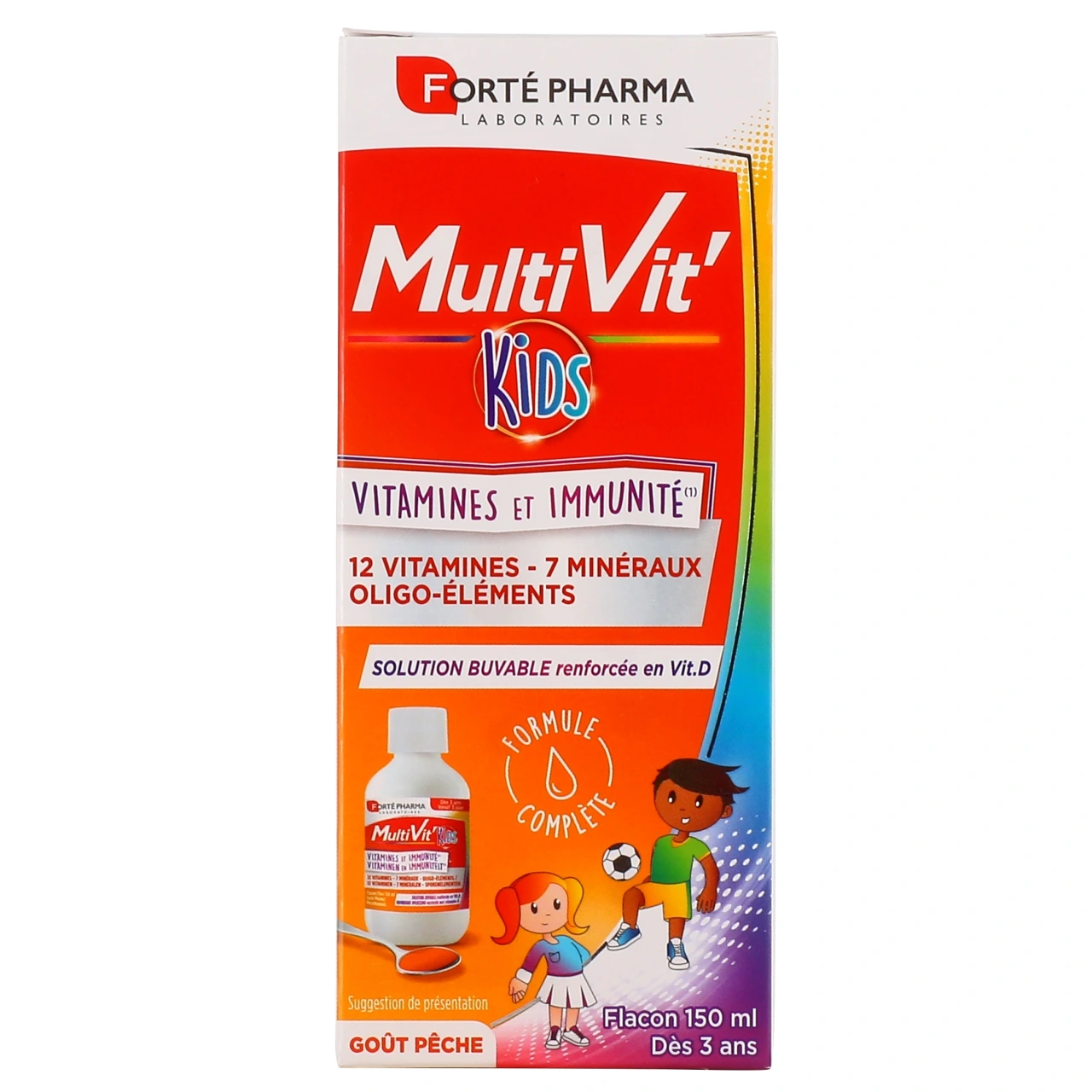 Forté Pharma MultiVit' Kids Vitamines et Immunité - Vue 2