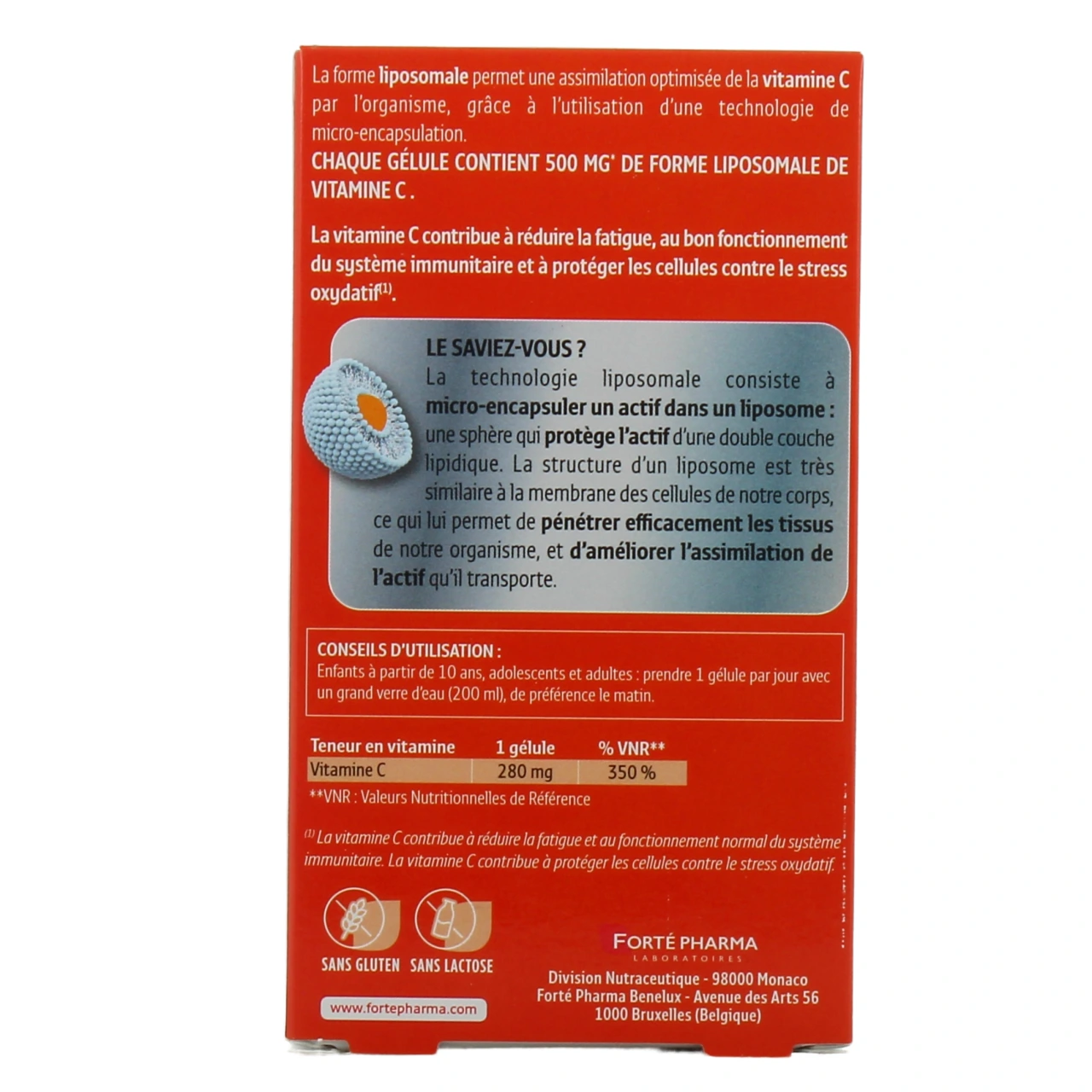Forté Pharma Vitamine C Liposomale - Vue 3