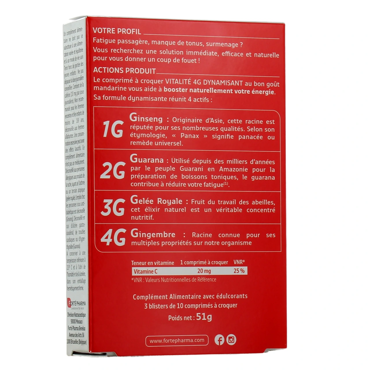 Vitalité 4G Dynamisant - Vue 2