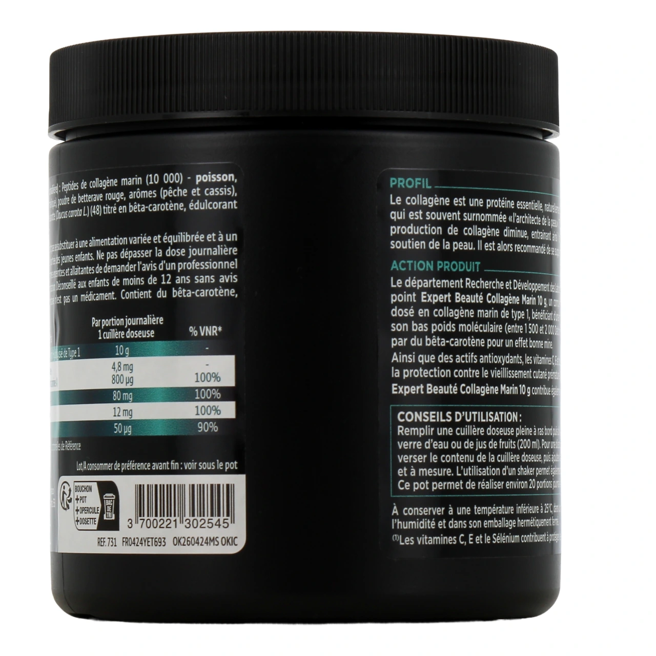 Forté Pharma Expert Beauté Collagène Marin 10 g - Vue 3