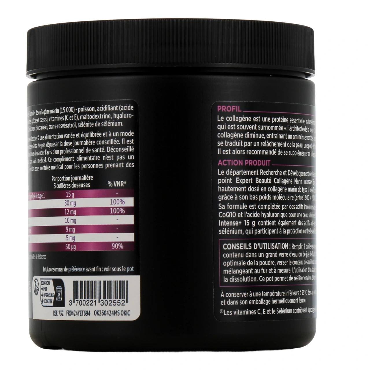 Forté Pharma Expert Beauté Collagène Marin Intense+ 15 g - Vue 3