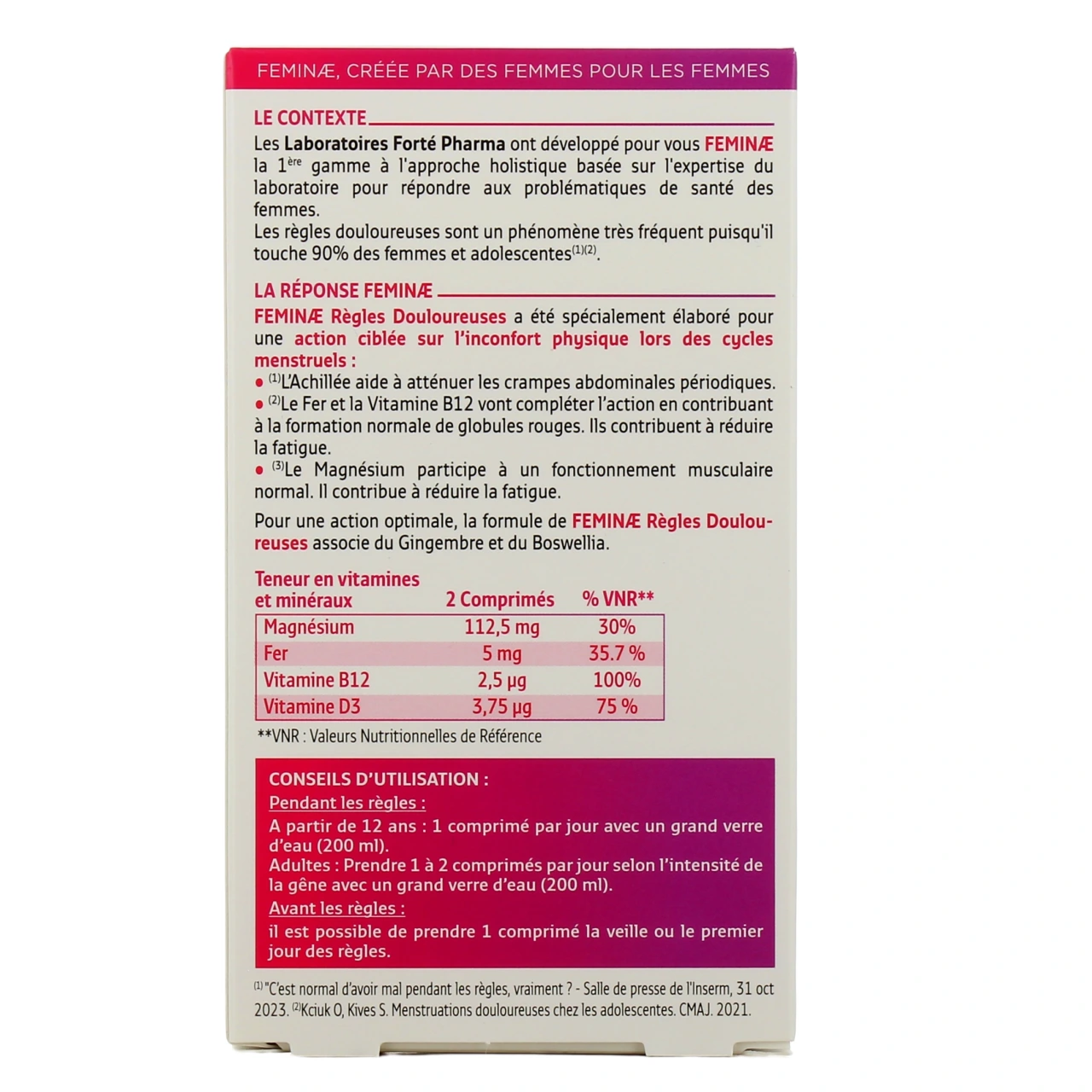 Forté Pharma Feminae Règles Douloureuses - Vue 3