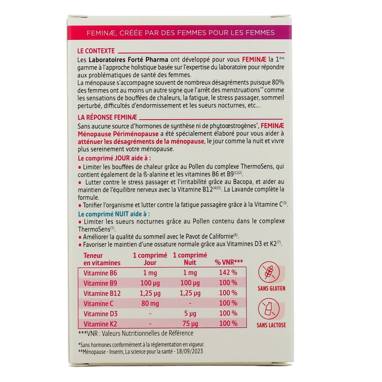 Forté Pharma Feminae Ménopause Périménopause - Vue 3