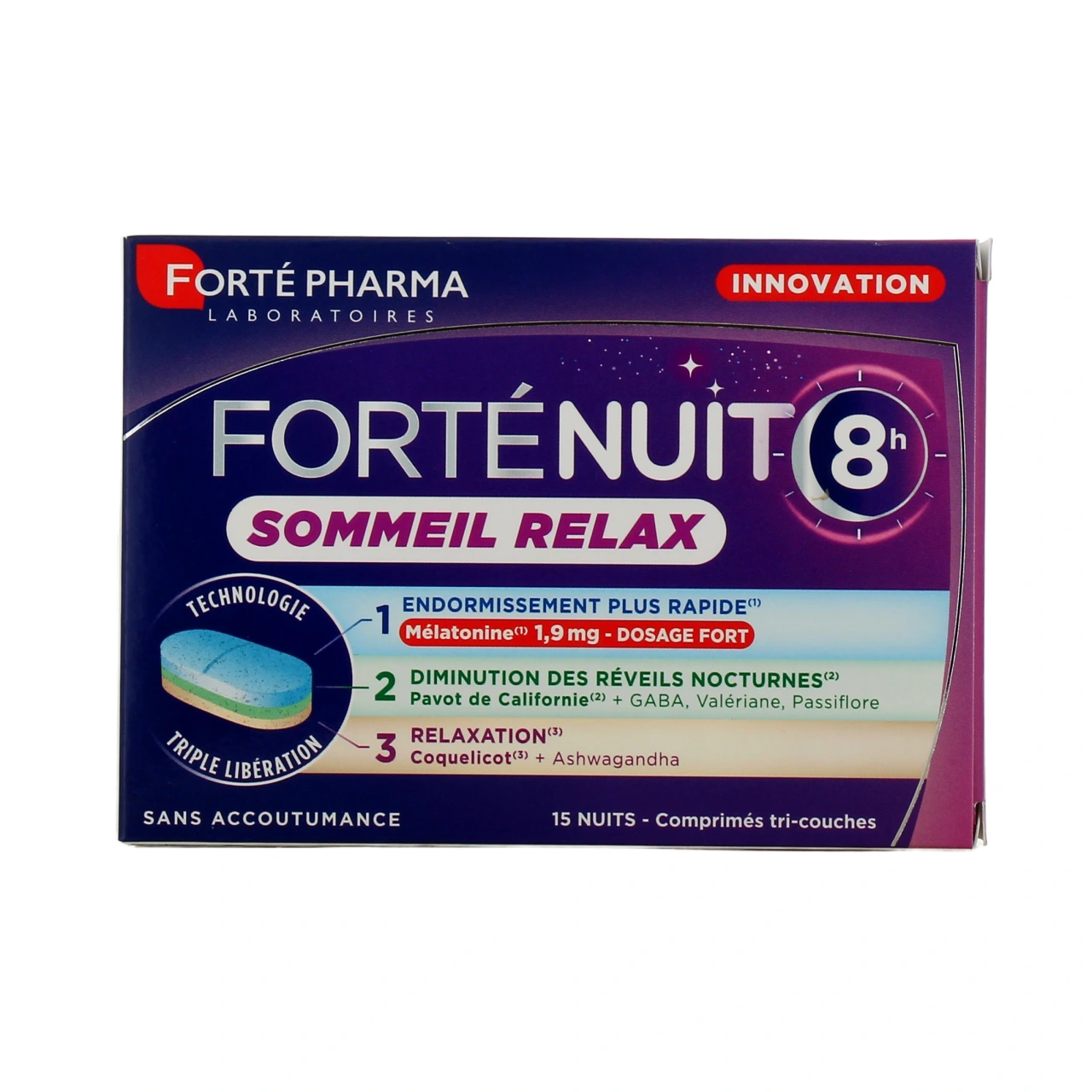 Forté Nuit Sommeil Relax 8h - Vue 2