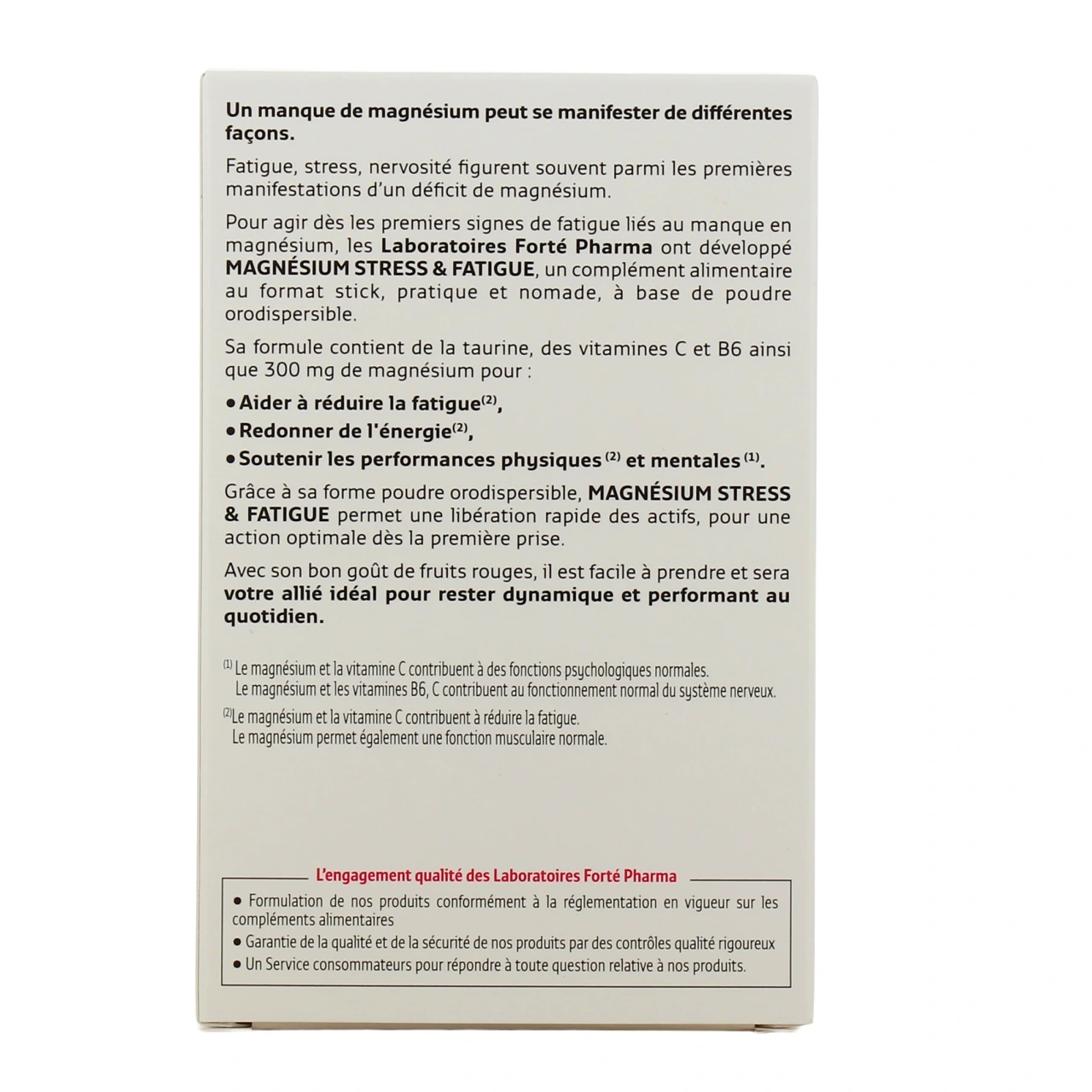 Forté Pharma Magnésium Stress & Fatigue - Vue 3