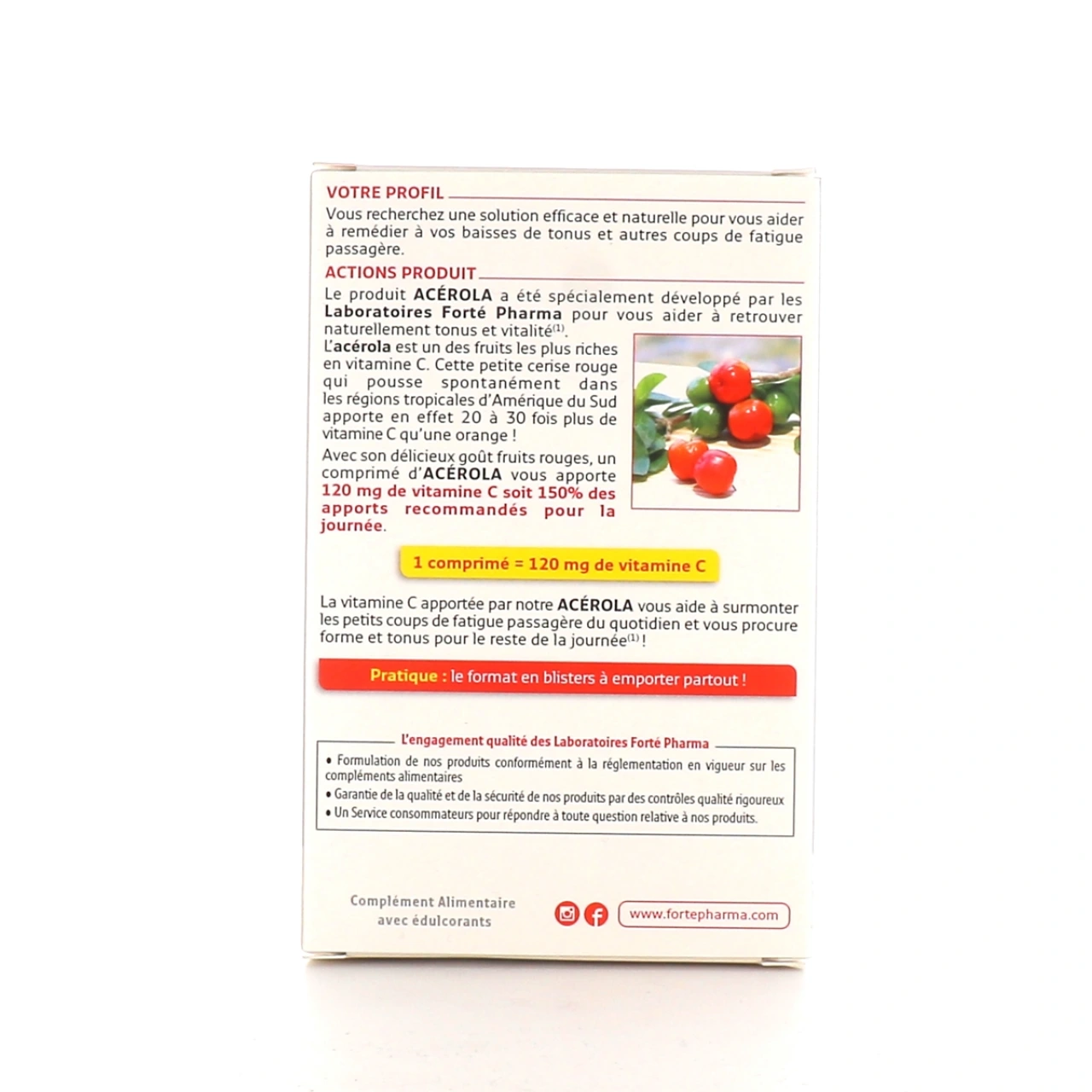 Forté Pharma Acérola Vitamine C - Vue 8