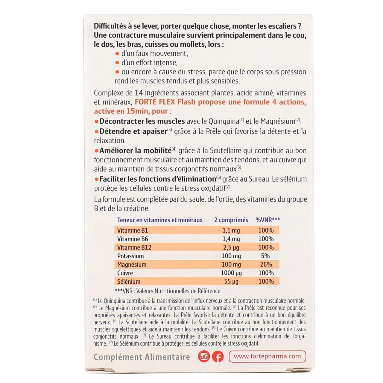 Forté Flex Flash D-Contract' Muscles - Vue 3