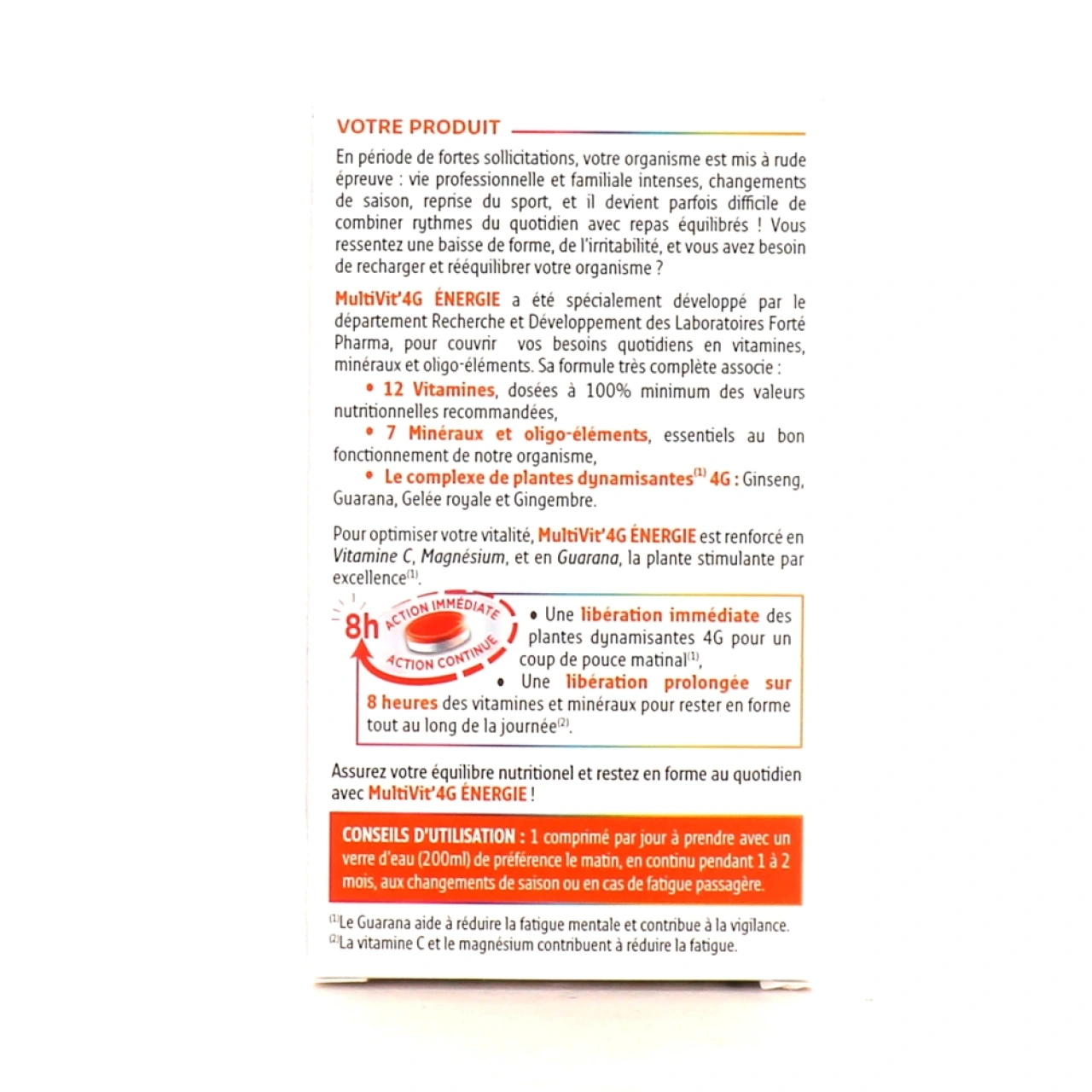 Forté Pharma MultiVit' 4G Energie - Vue 11