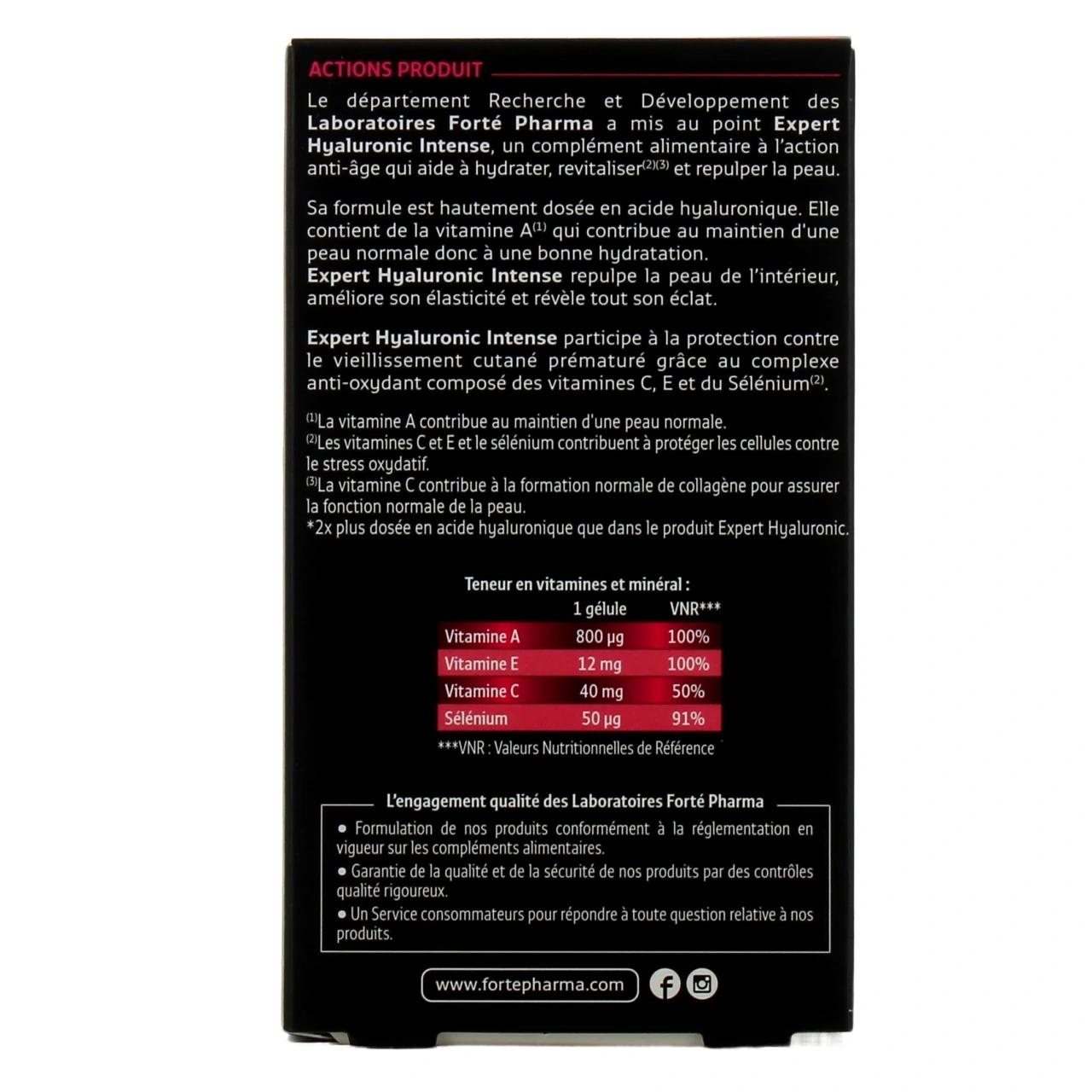 Forté Pharma Expert Hyaluronic Intense - Vue 3
