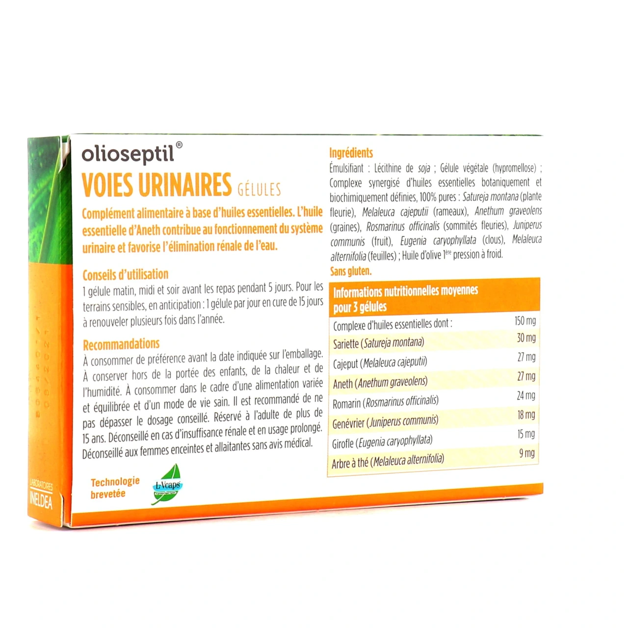 Olioseptil Voies Urinaires - Vue 2