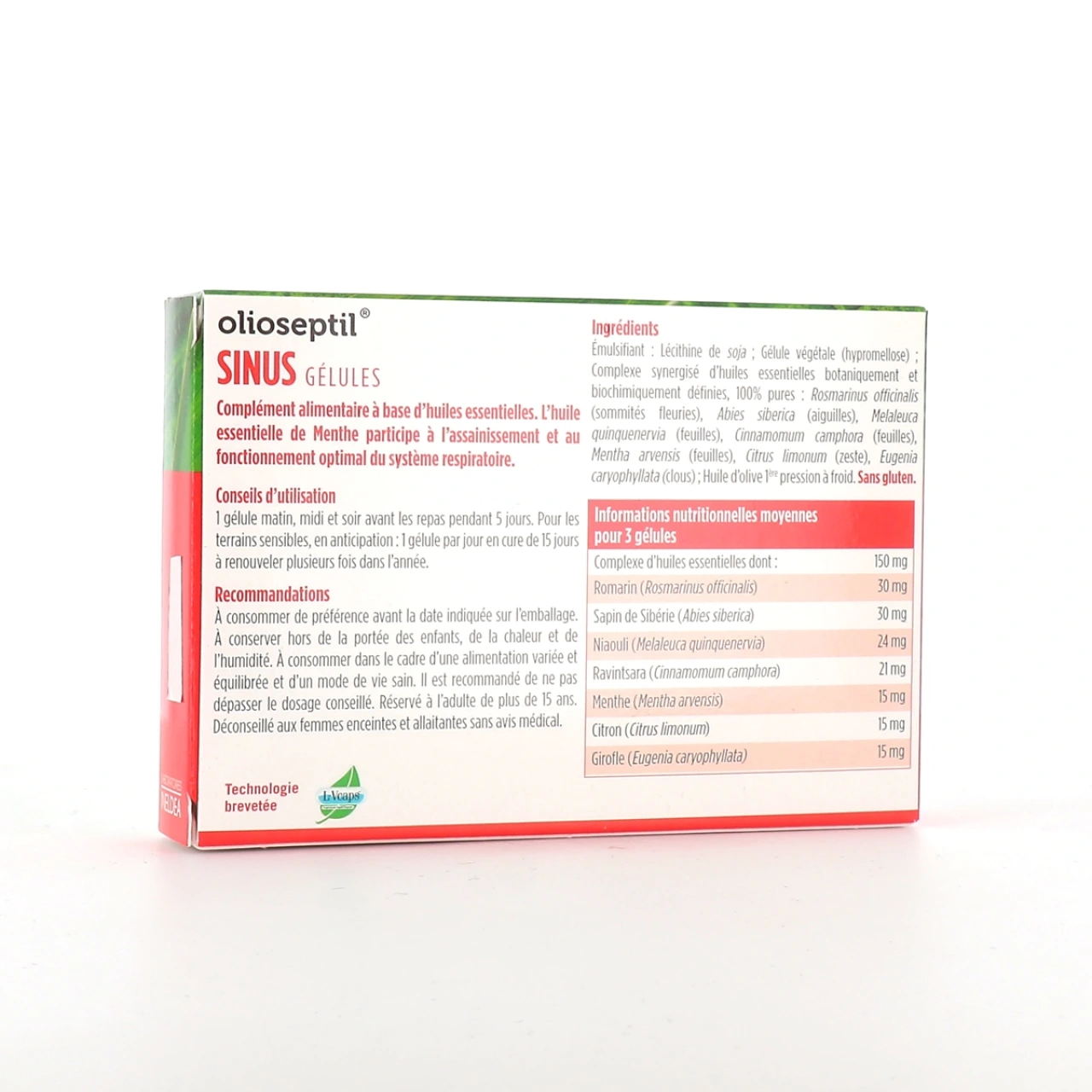 Olioseptil Sinus - Vue 2
