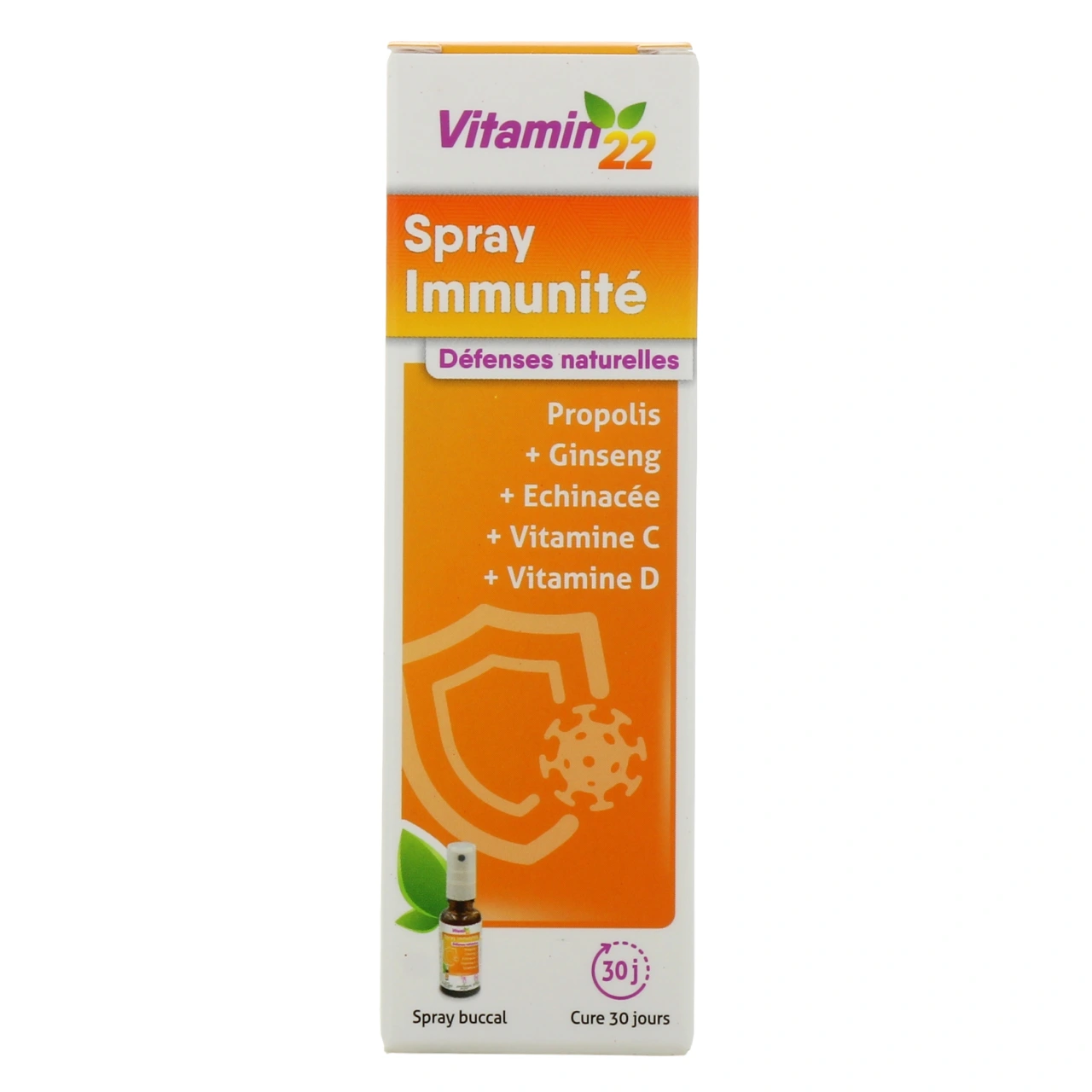 Vitamin'22 Spray Immunité Défenses Naturelles - Vue 2