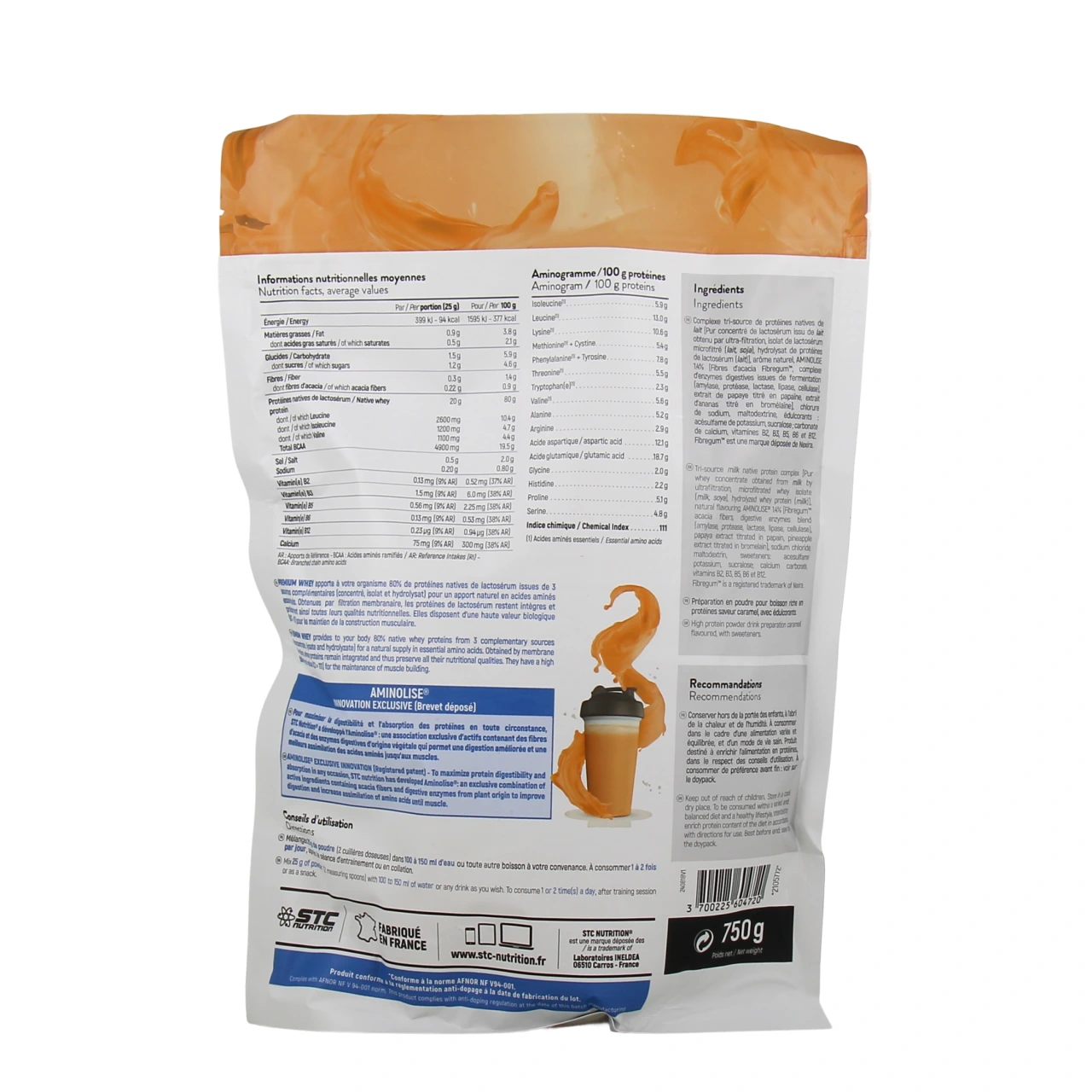 STC Nutrition Premium Whey - Vue 3