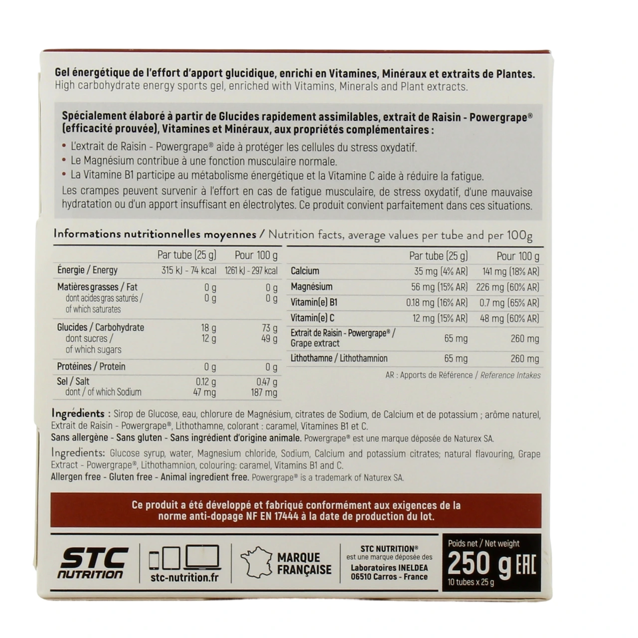 STC Nutrition Over Blast No Cramp - Vue 3