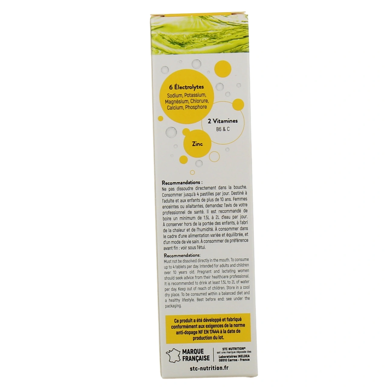 STC Nutrition Hydra+ Pastilles Effervescentes - Vue 3