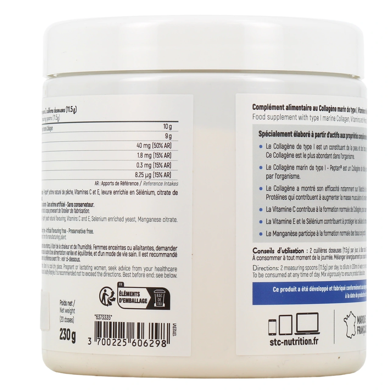 STC Nutrition Collagen Duo - Vue 3