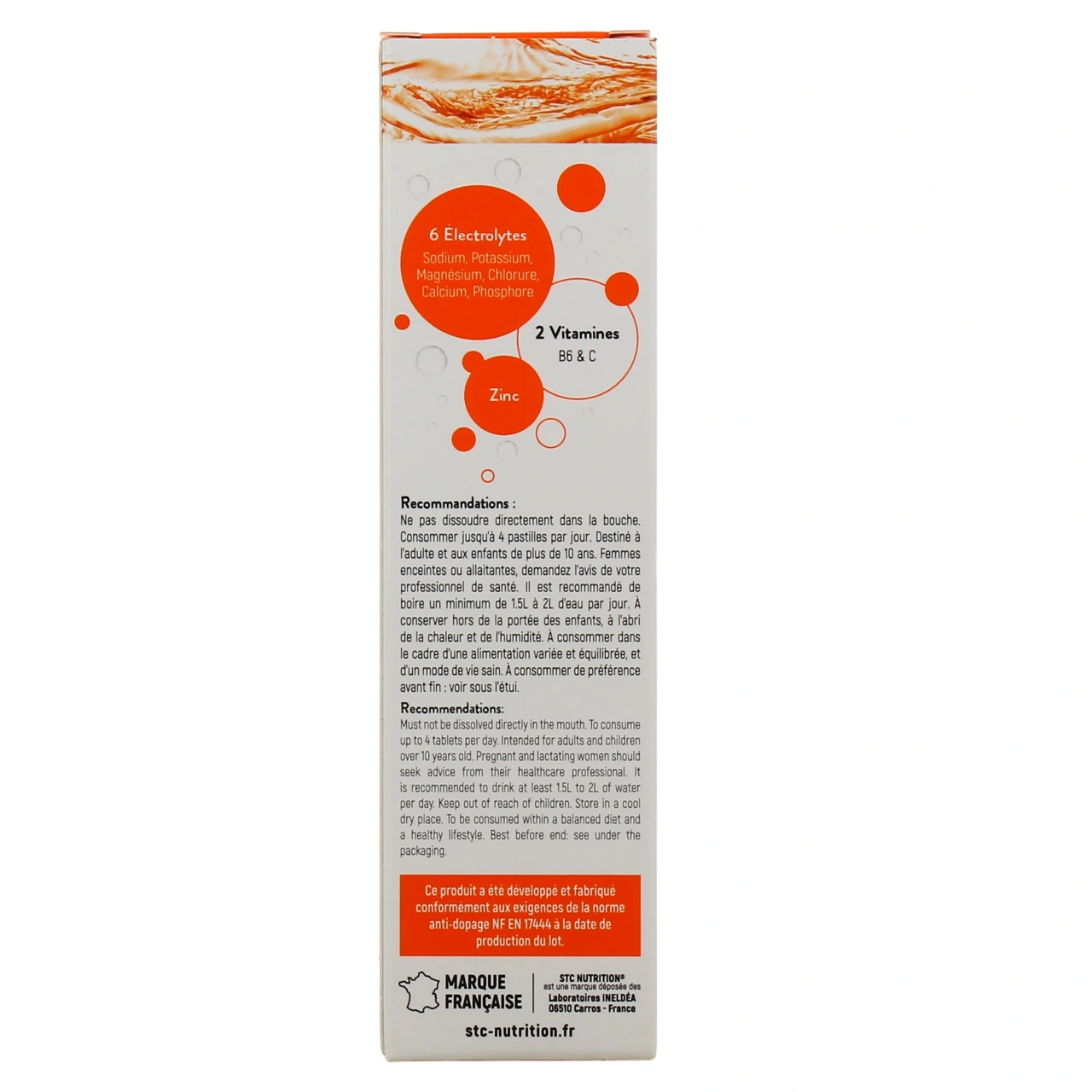 STC Nutrition Hydra+ Pastilles Effervescentes - Vue 15
