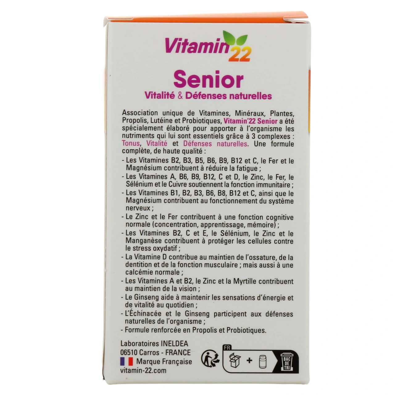 Vitamin'22 Senior - Vue 3