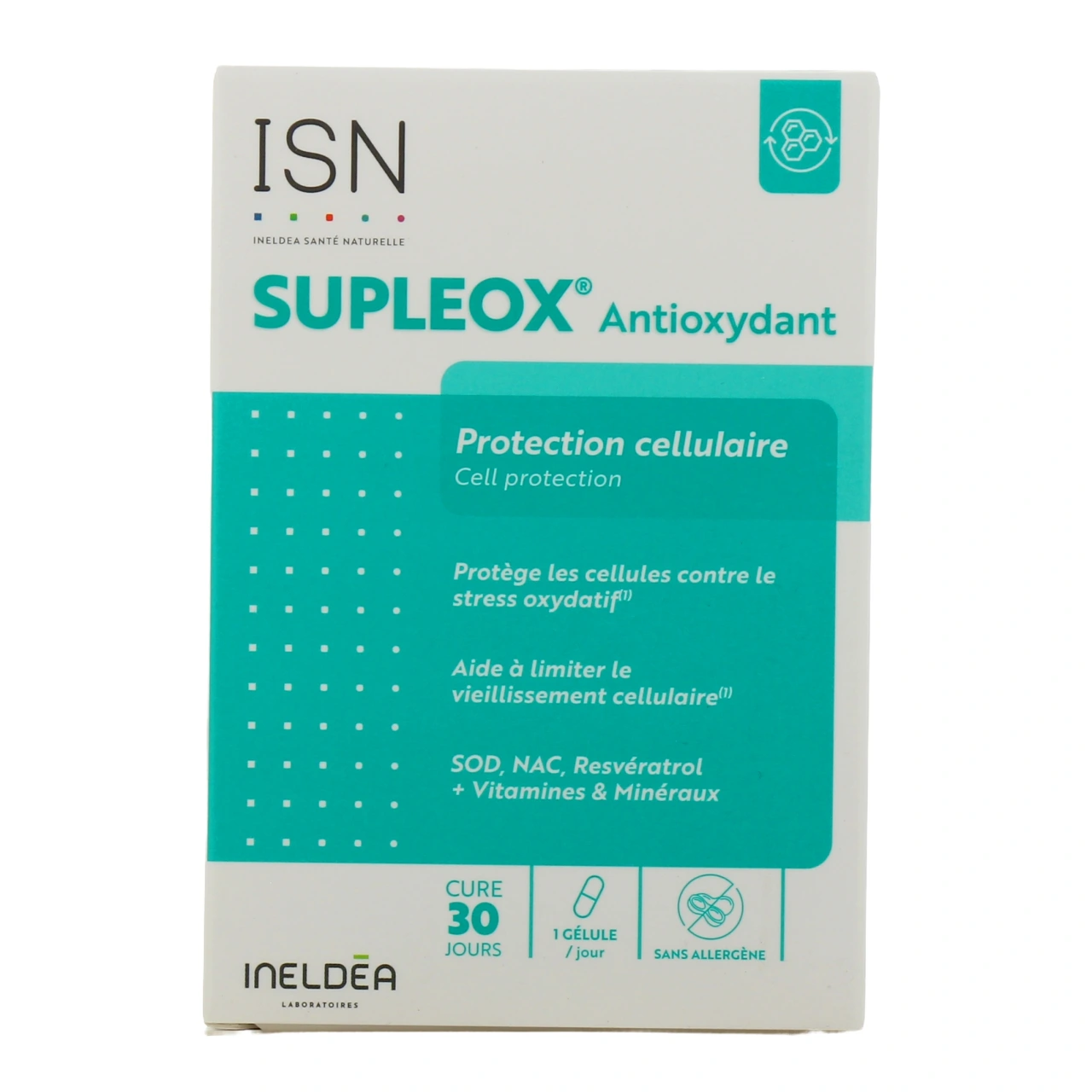 Supleox Antioxydant Protection Cellulaire - Vue 2