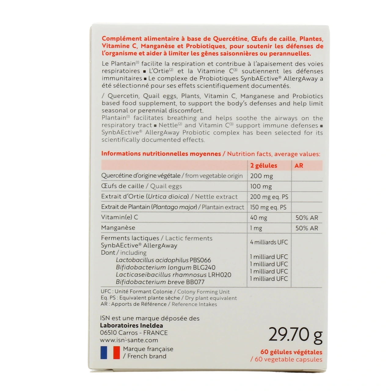 Ineldea Allerbiol Confort des Voies Respiratoires - Vue 3