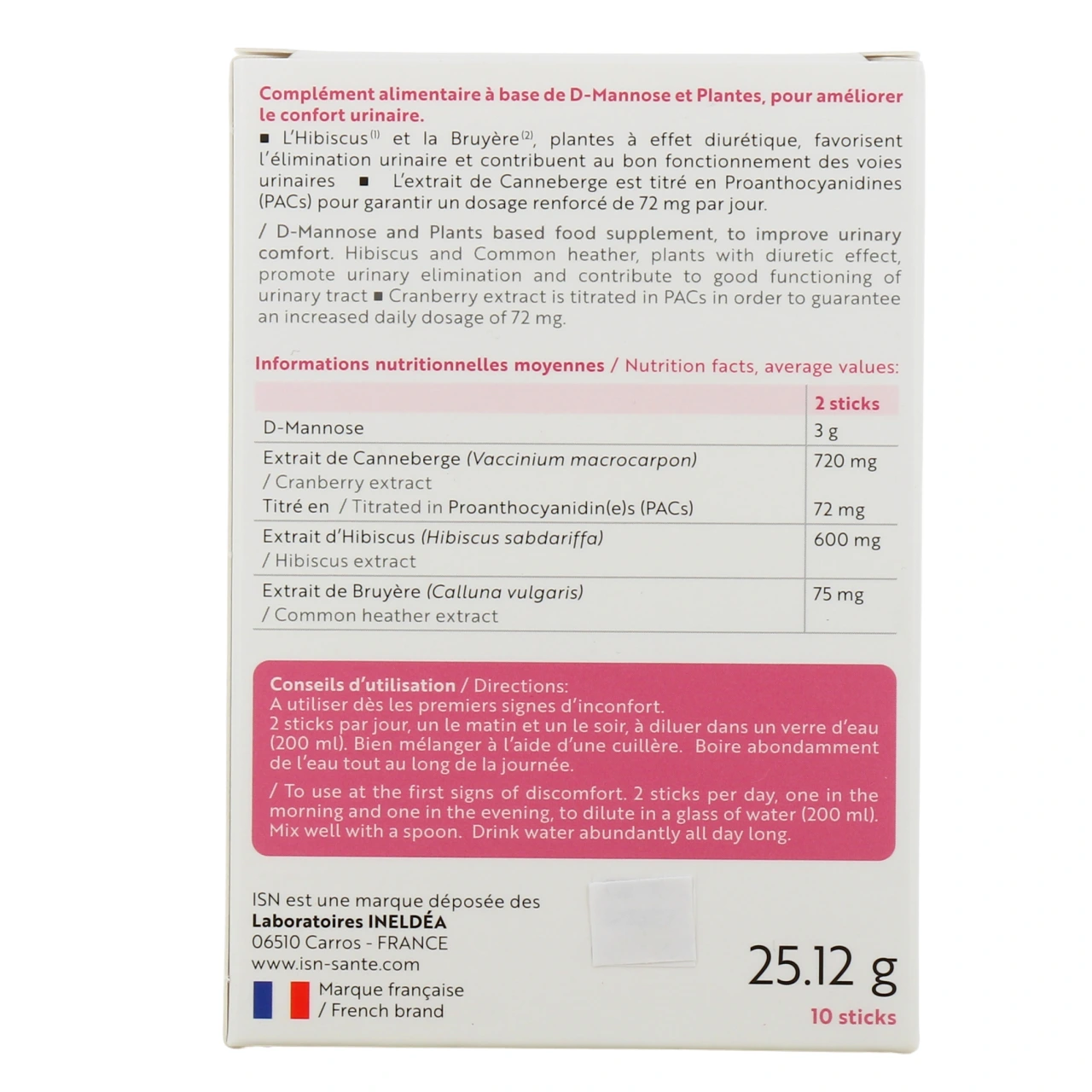 Ineldea Cystinil Confort Urinaire - Vue 3