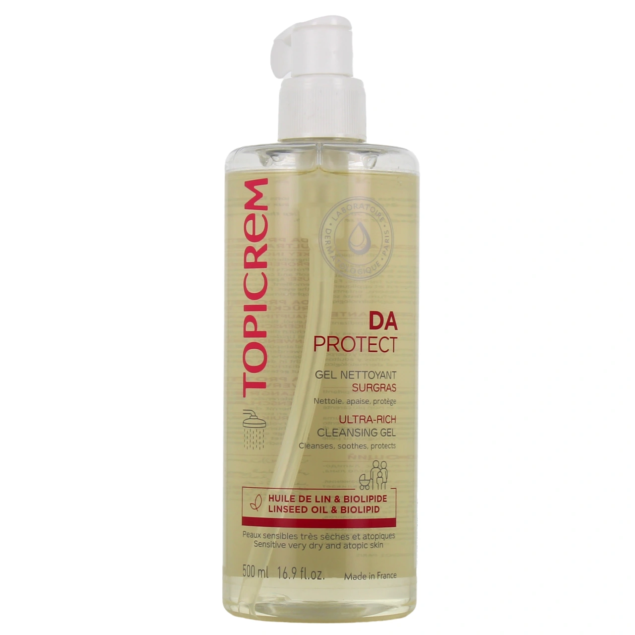 Topicrem DA Protect Gel Nettoyant Surgras - Vue 2