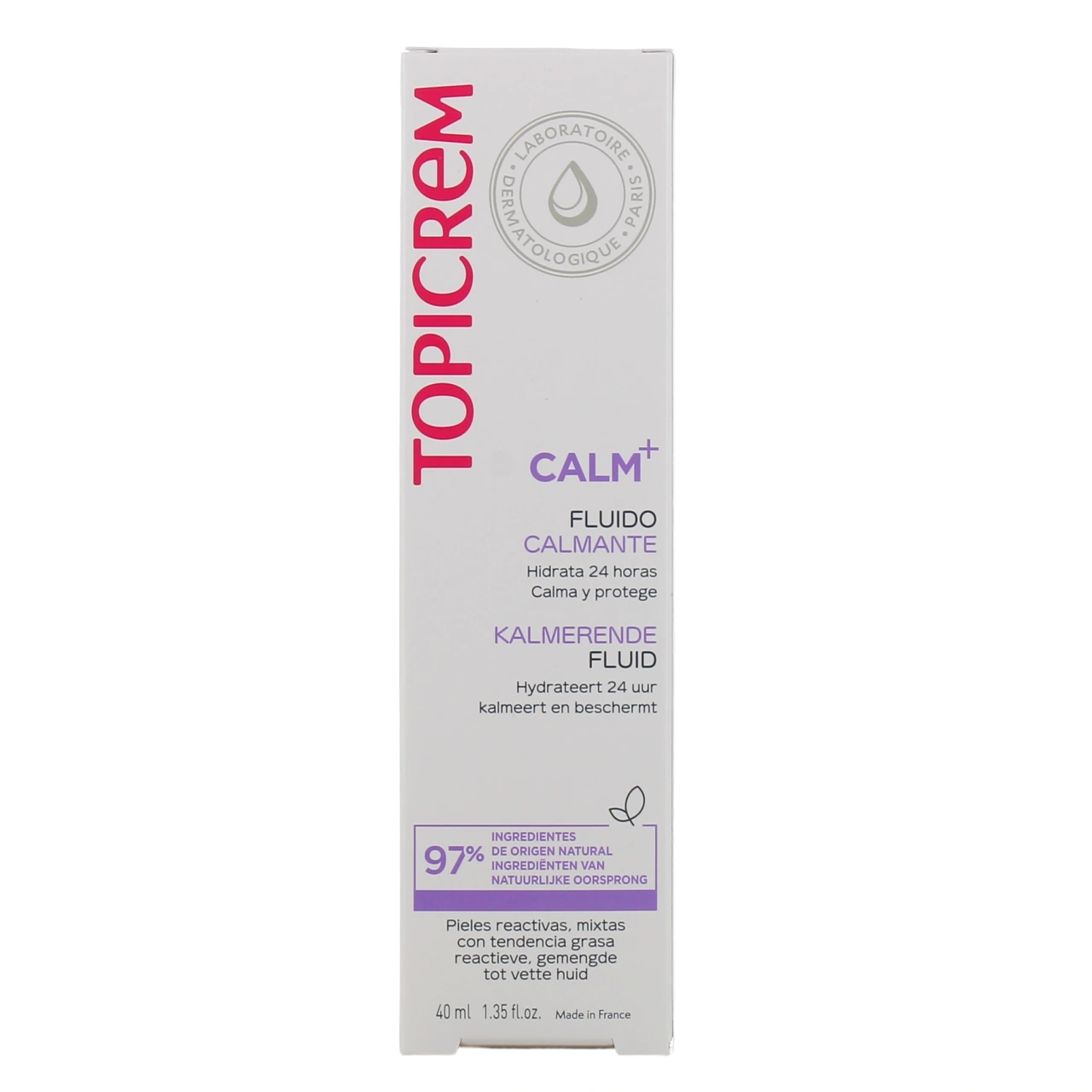 Topicrem Calm+ Fluide Apaisant - Vue 3