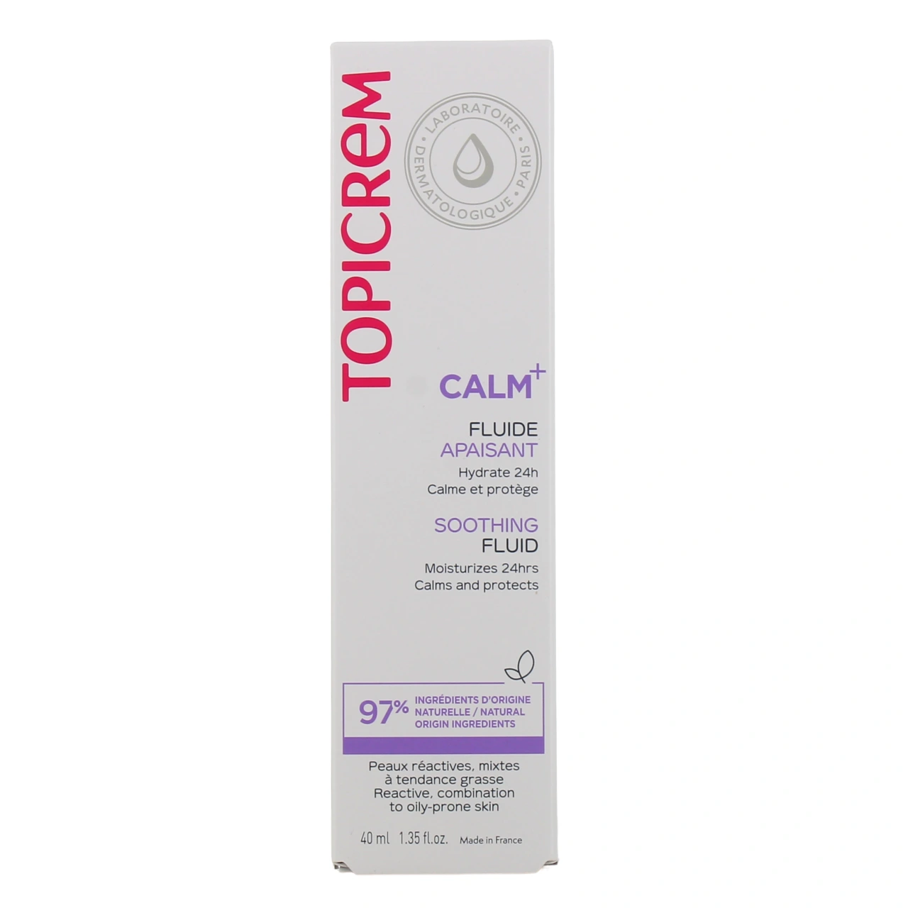 Topicrem Calm+ Fluide Apaisant - Vue 2