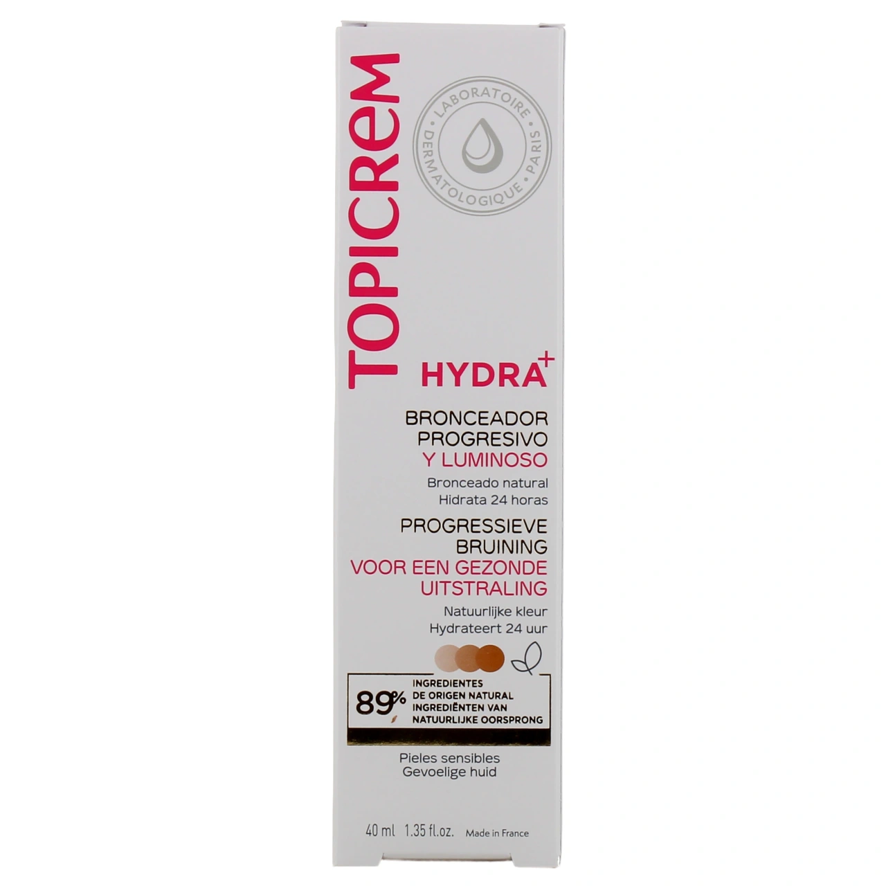 Topicrem Hydra+ Crème Visage Hâle Progressif Eclat - Vue 3